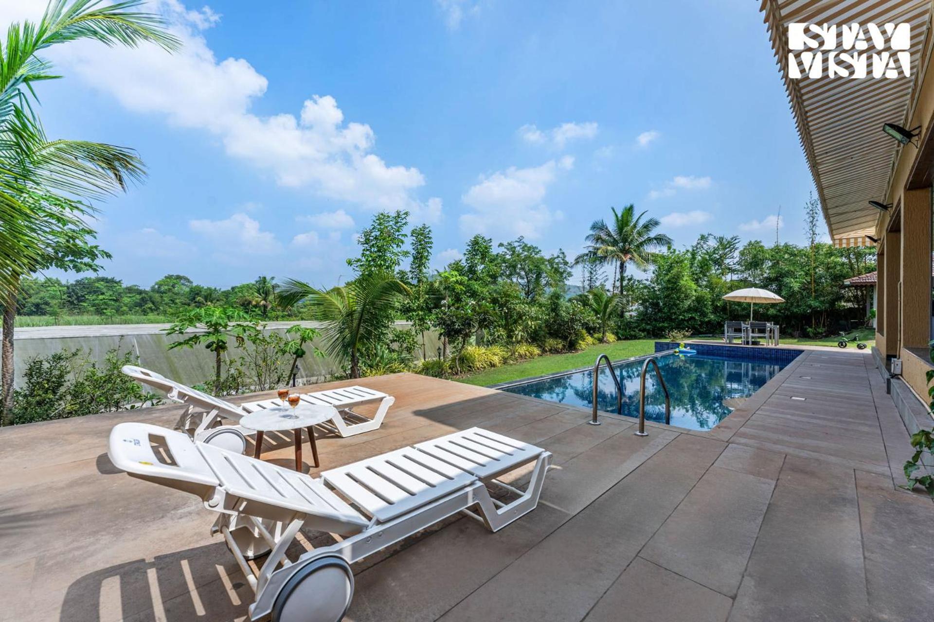 StayVista at Countryside Meadows with Pool, AC view 2
