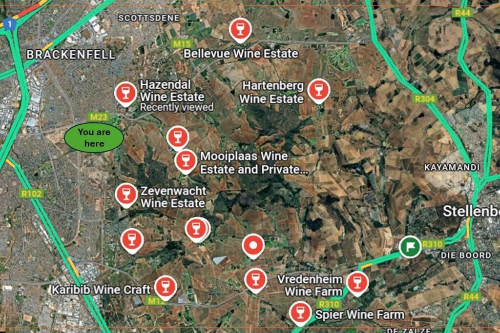 Apartment near Stellenbosch Winelands view 4