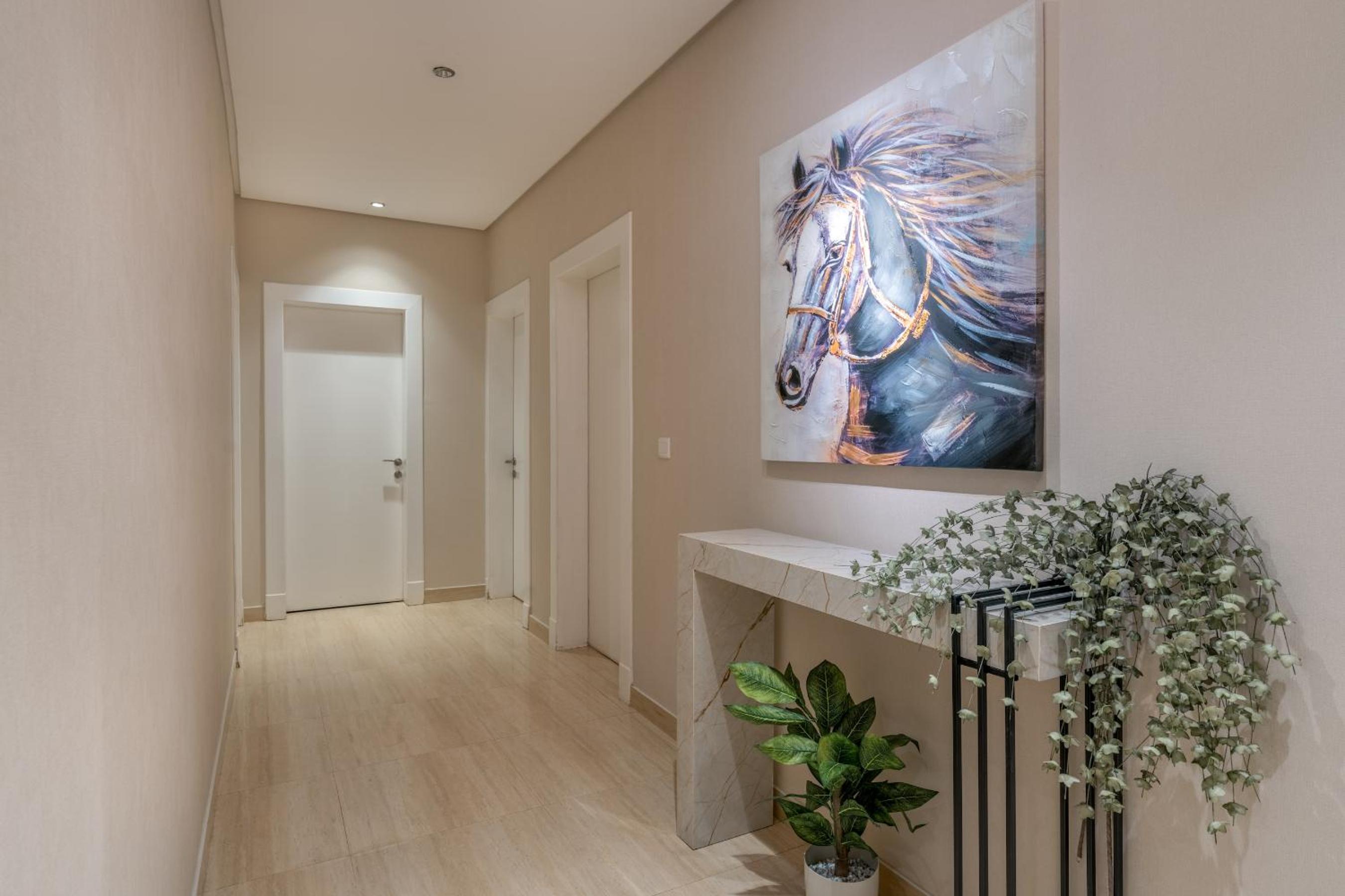 Modern 3-bedroom apartment with garden