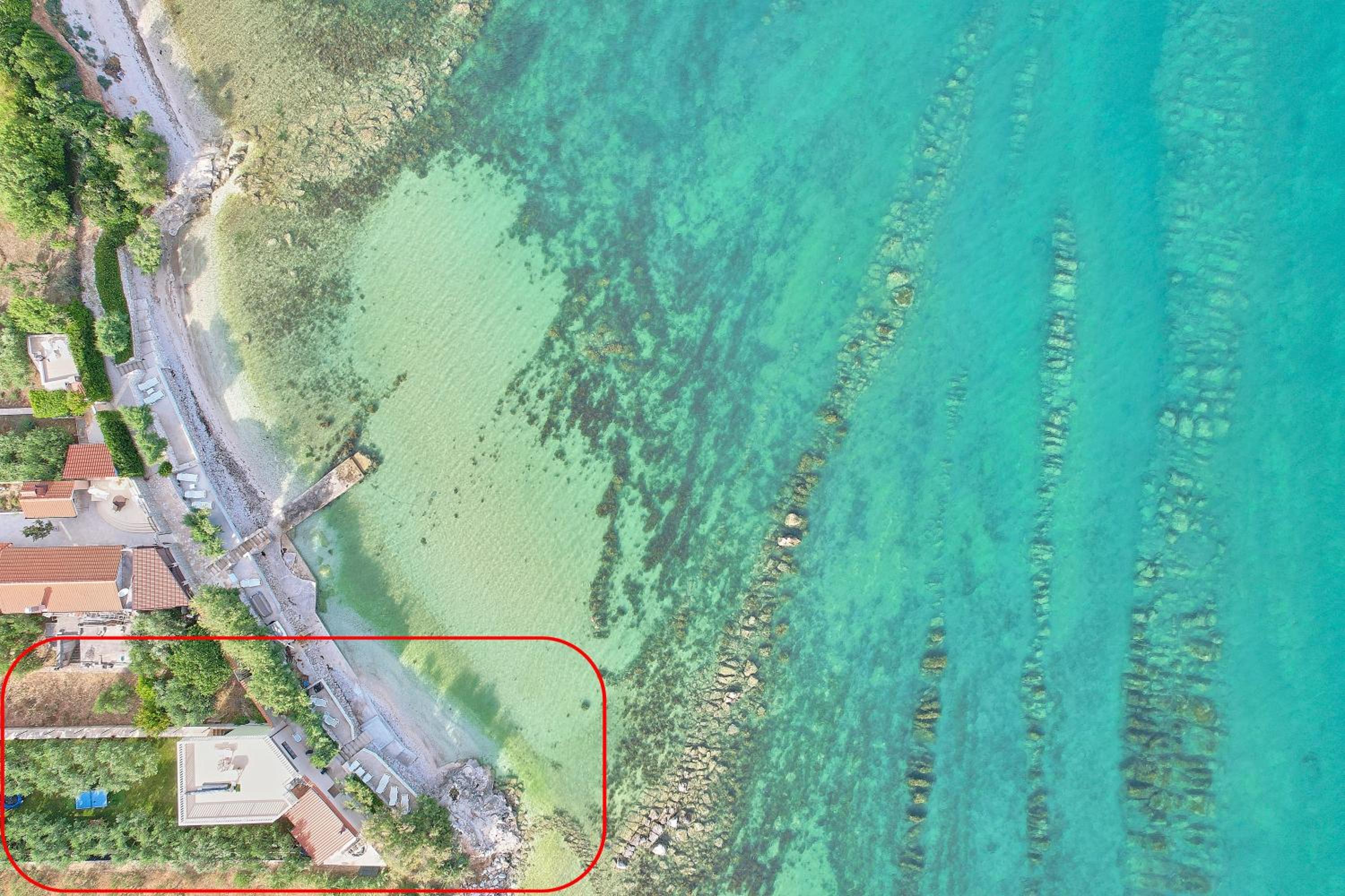 Beachfront villa Mihovil with direct beach access