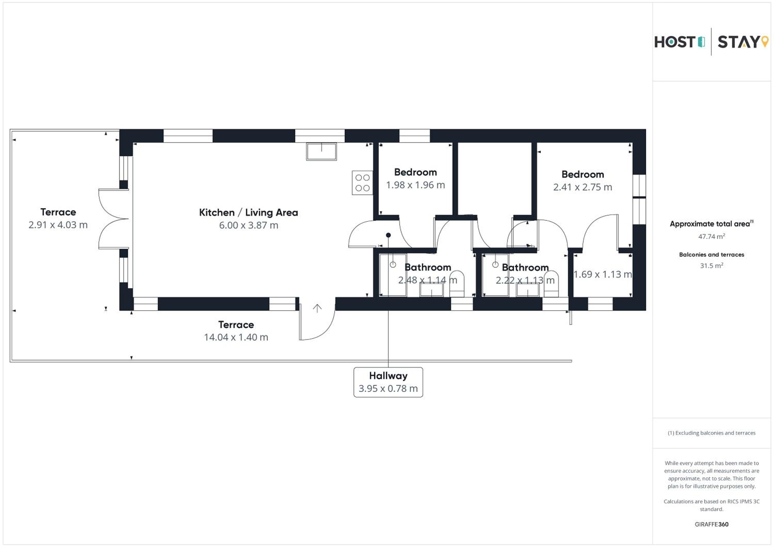 Host & Stay - Riverwood, Ashdown Retreat view 2