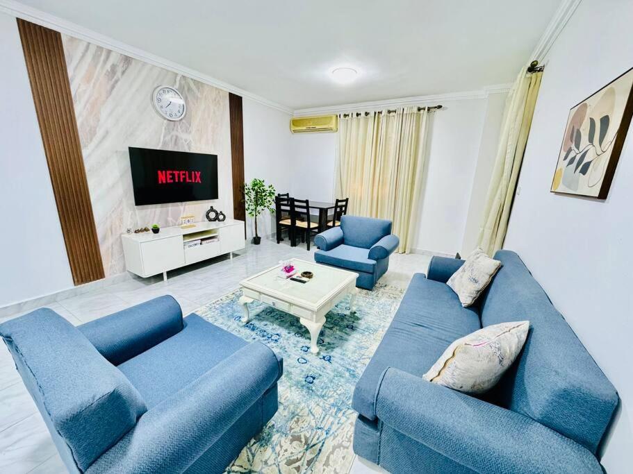Relaxing Apartment with garden view in New Cairo By landmark Stays