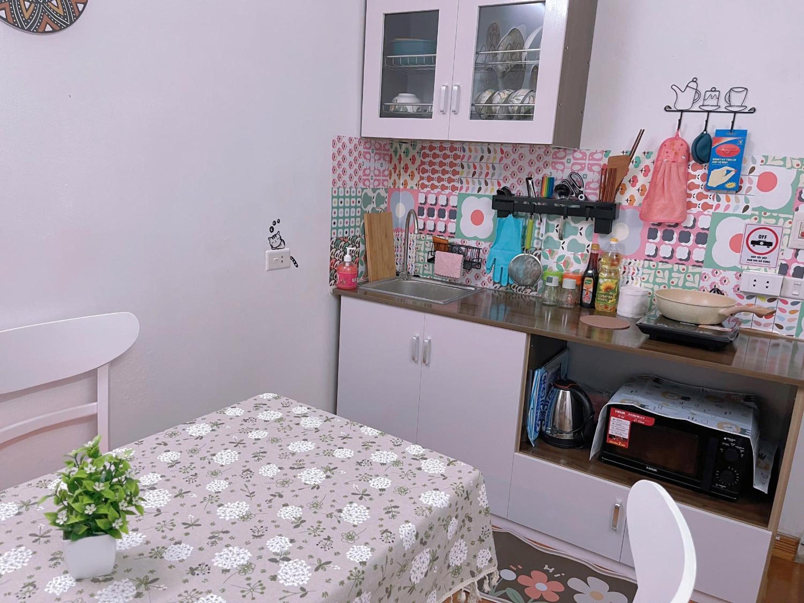Căn hộ Homestay Hà Nội phong cách vintage