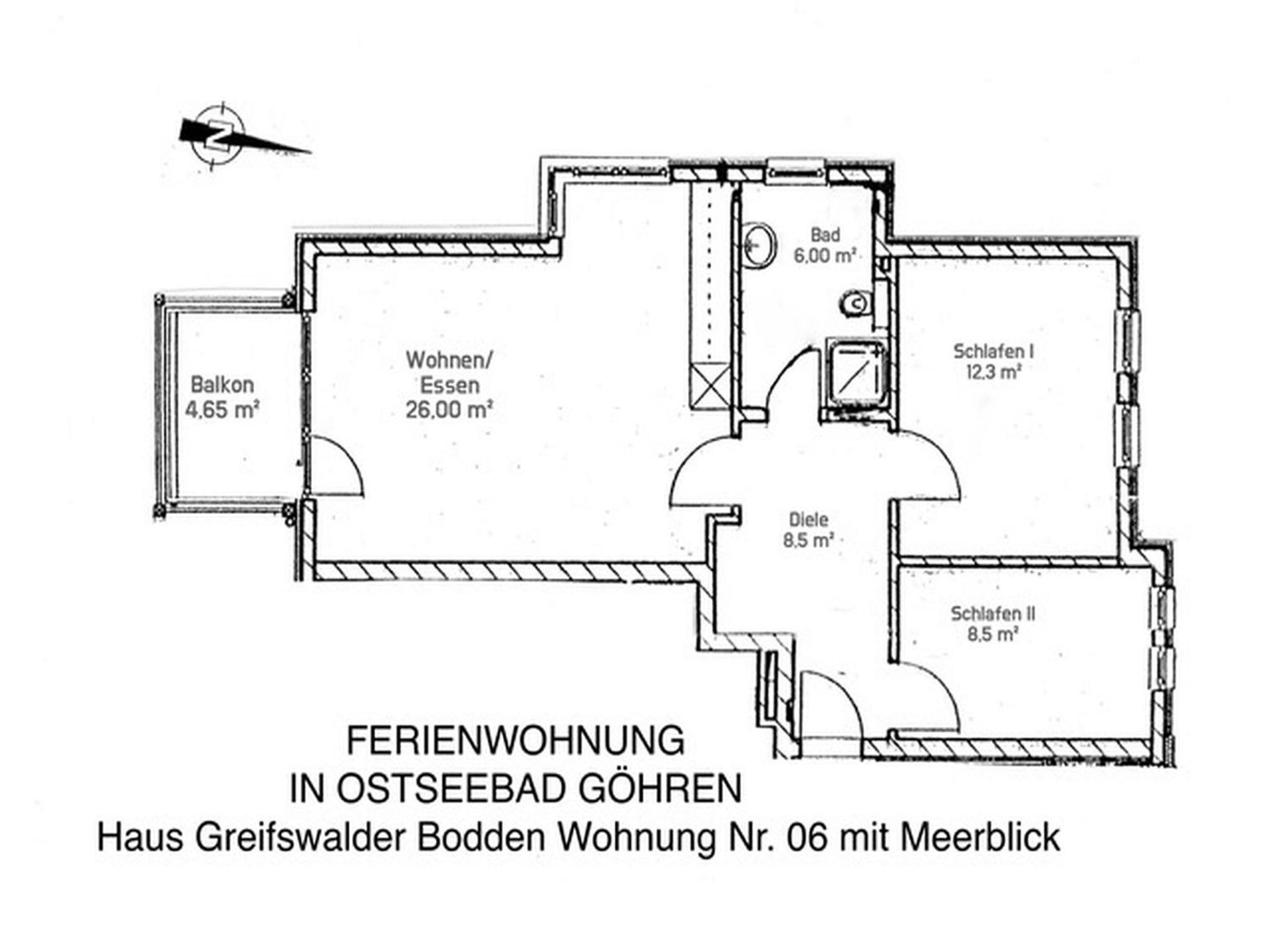 Haus Greifswalder Bodden - Whg 06