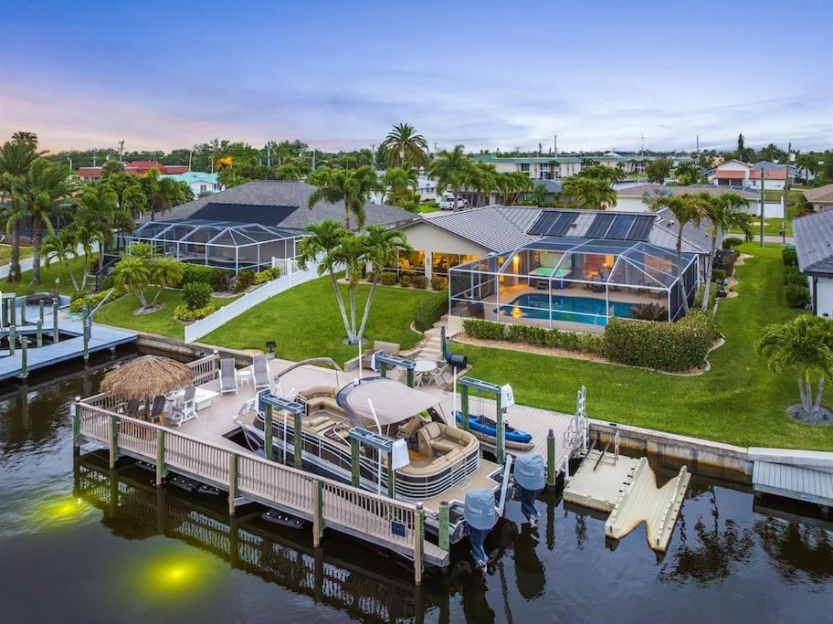 Sunset Canal- Waterfront Heated Salt Pool Golf view 5