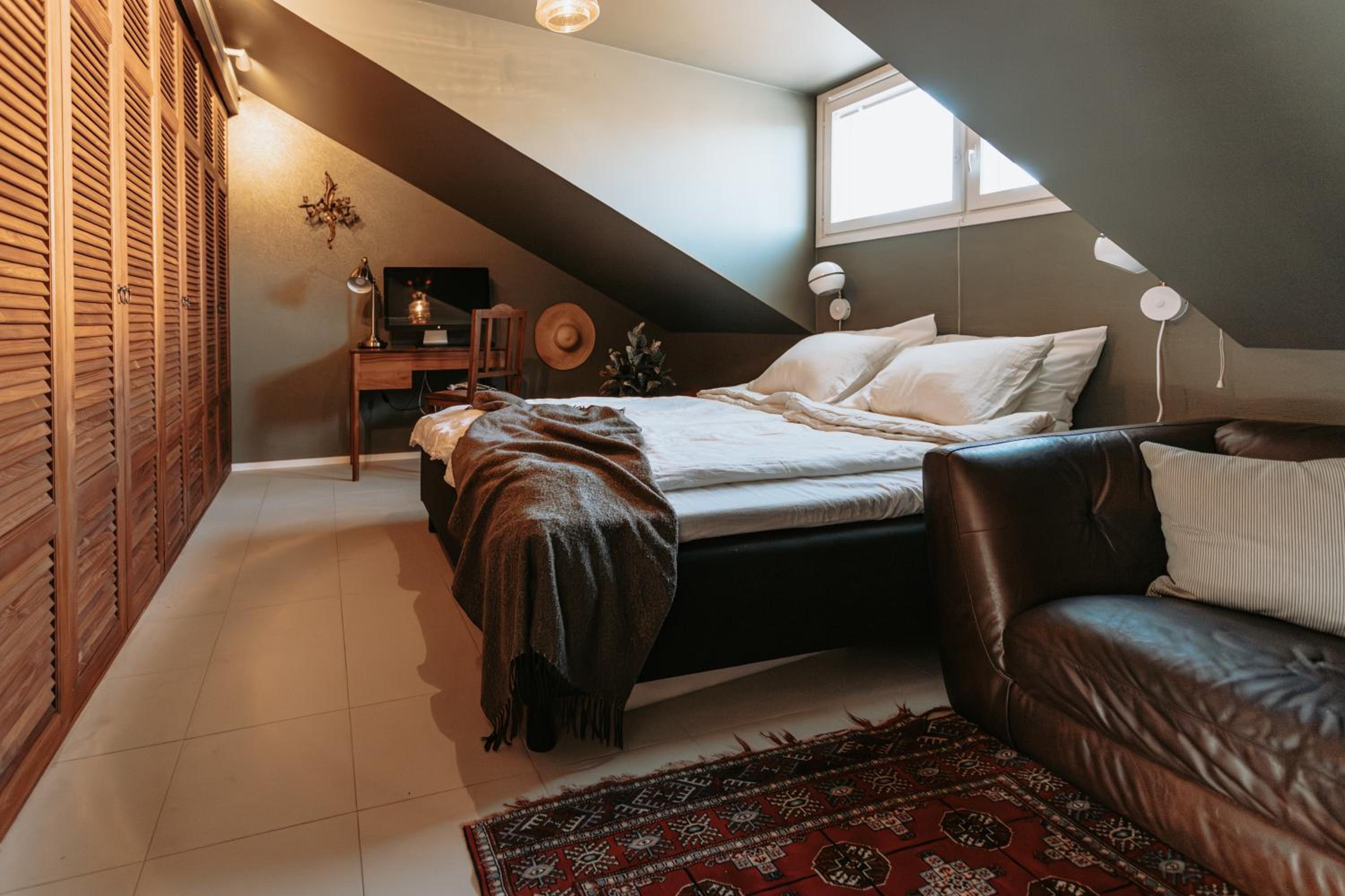 Seaview Loft with Private Balcony and Sauna