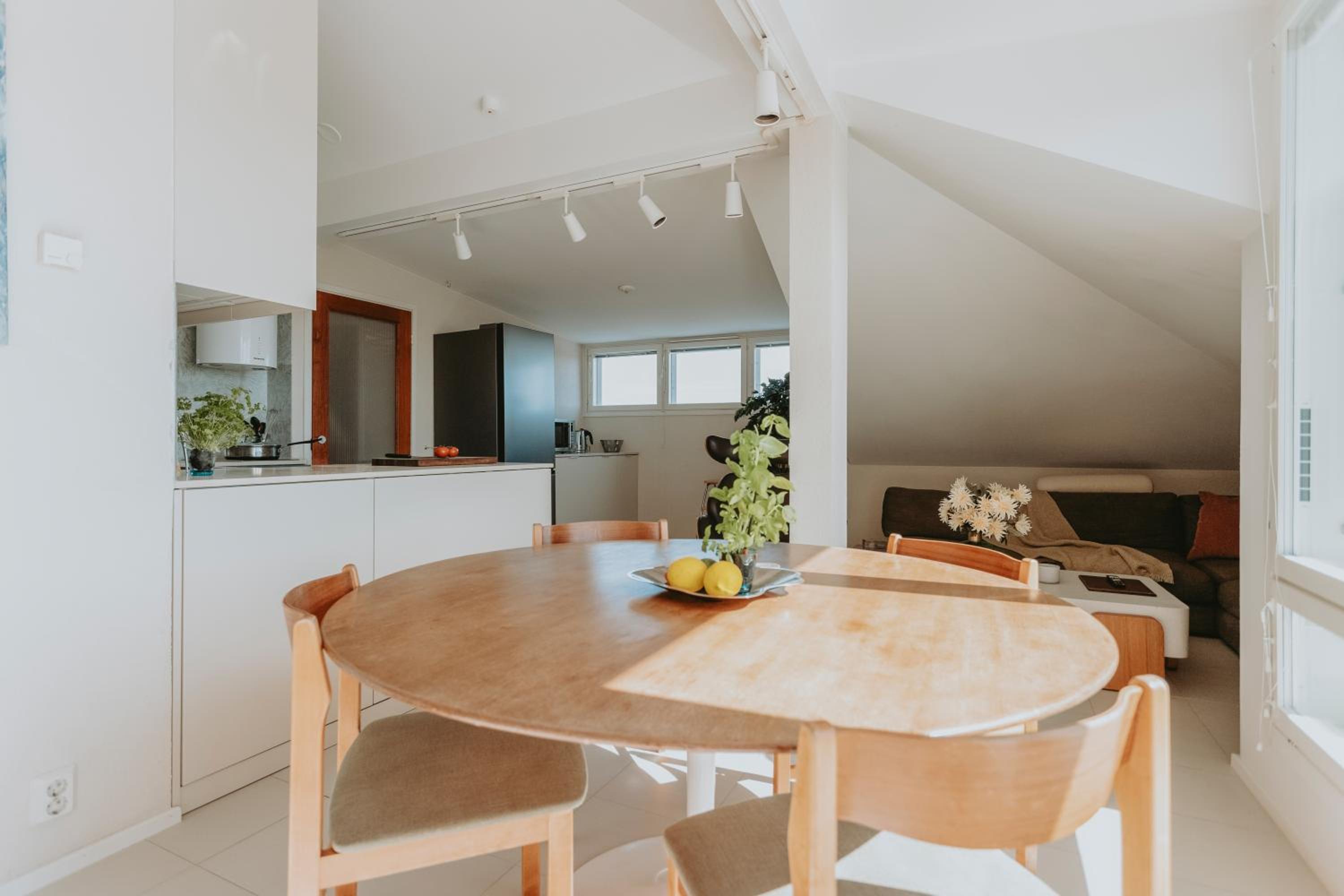 Seaview Loft with Private Balcony and Sauna
