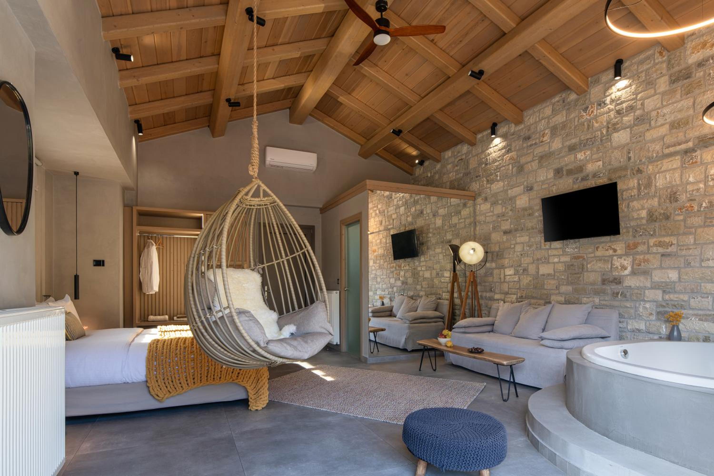 Evora Luxury Suites en Méga Khoríon
