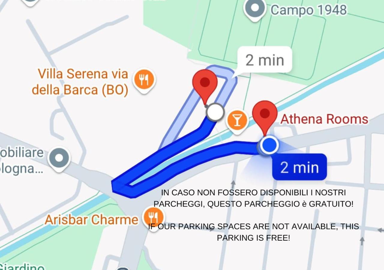 Athena Rooms - Parcheggio privato view 4