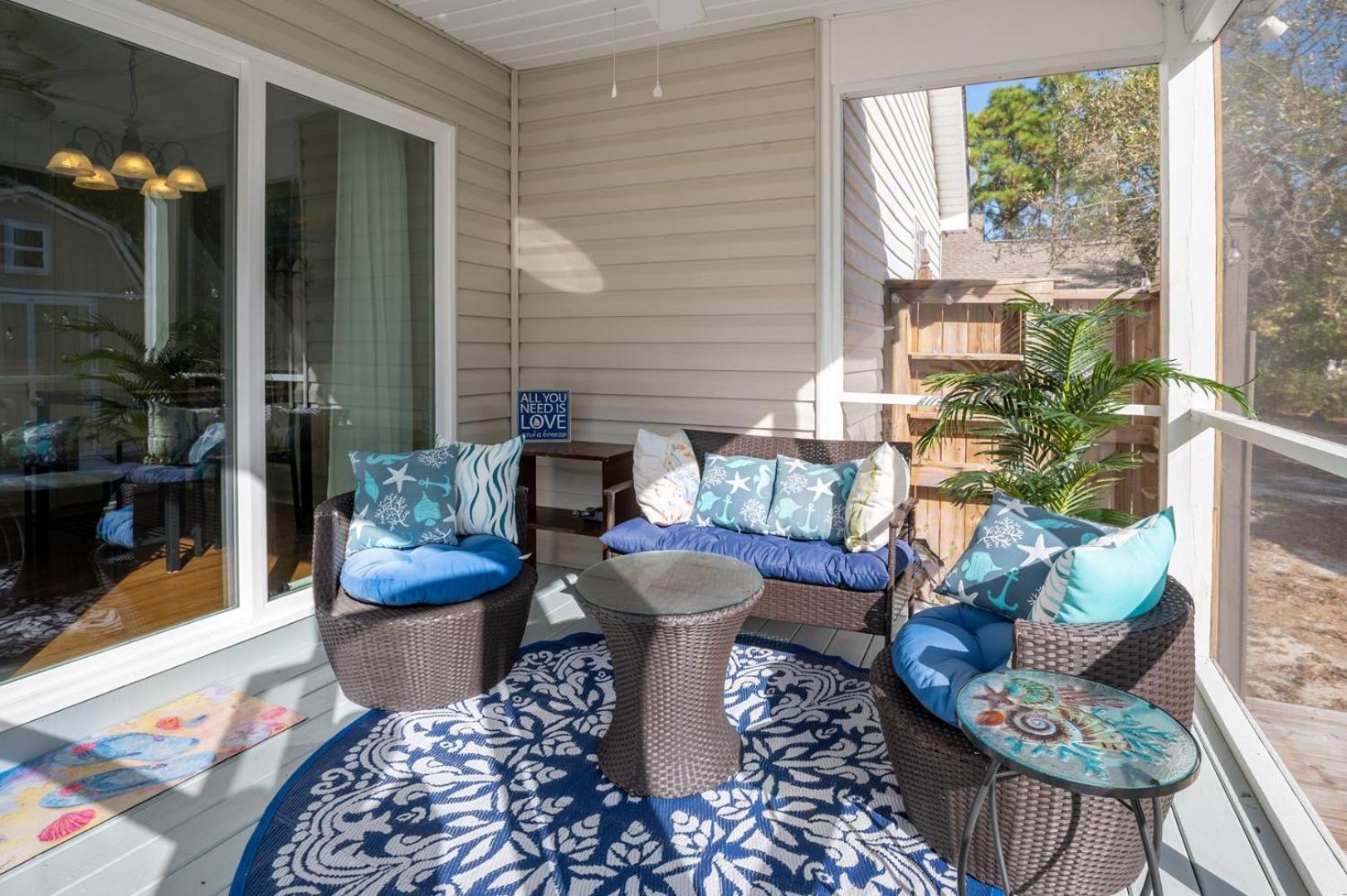 Knot so Crabby - Fully Redecorated Oak Island Beach Rental - Dogs Allowed view 3