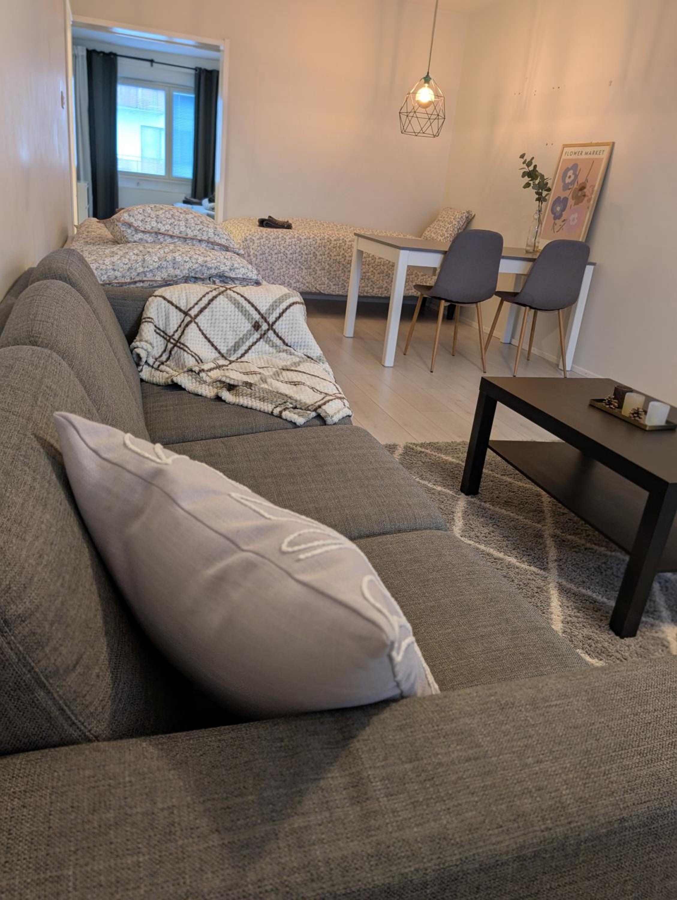 40-Apartment in Kemi city center , balcony and free parking