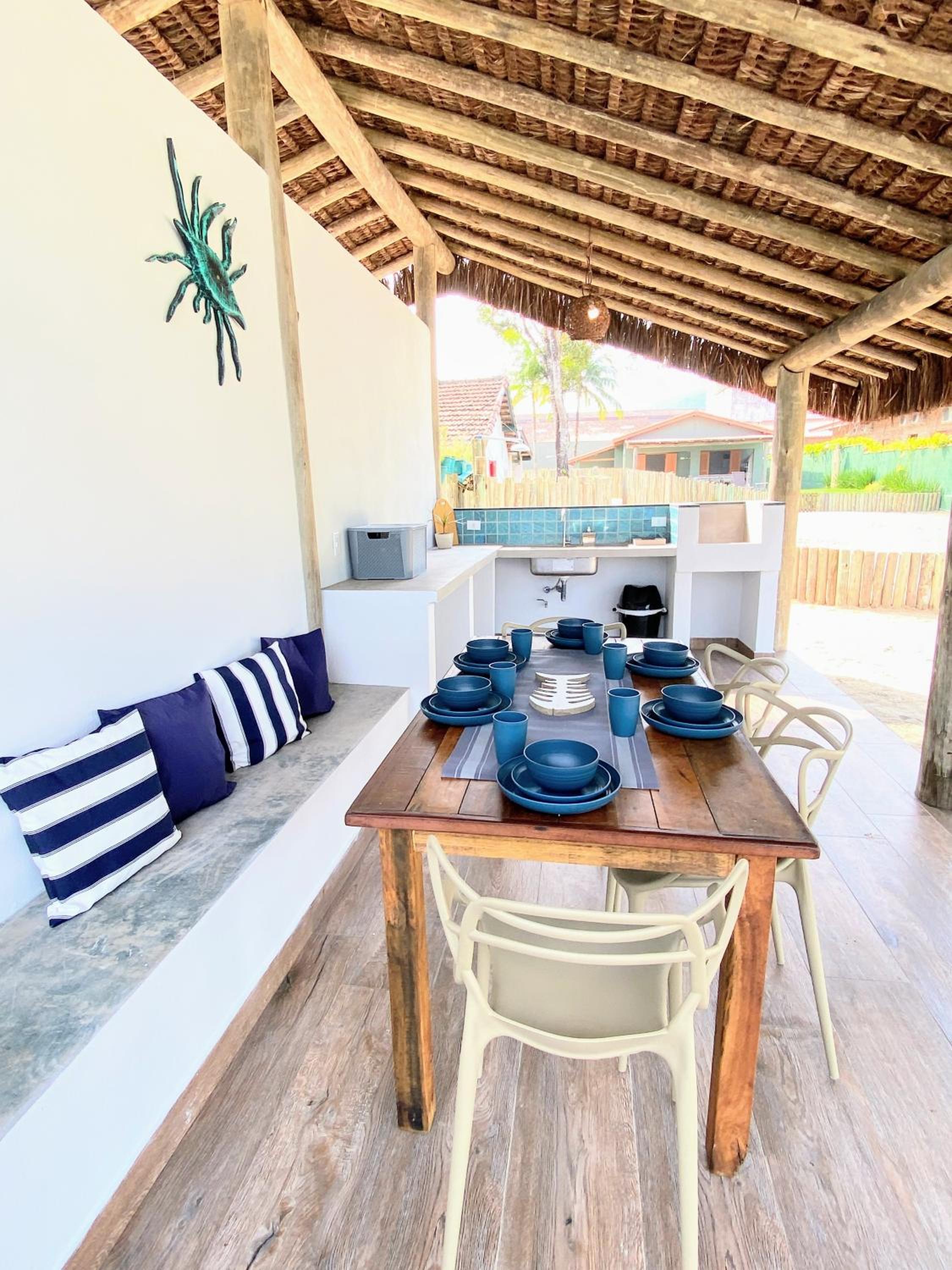 Residencial Vilar Mar PÉ NA AREIA Casa Azul