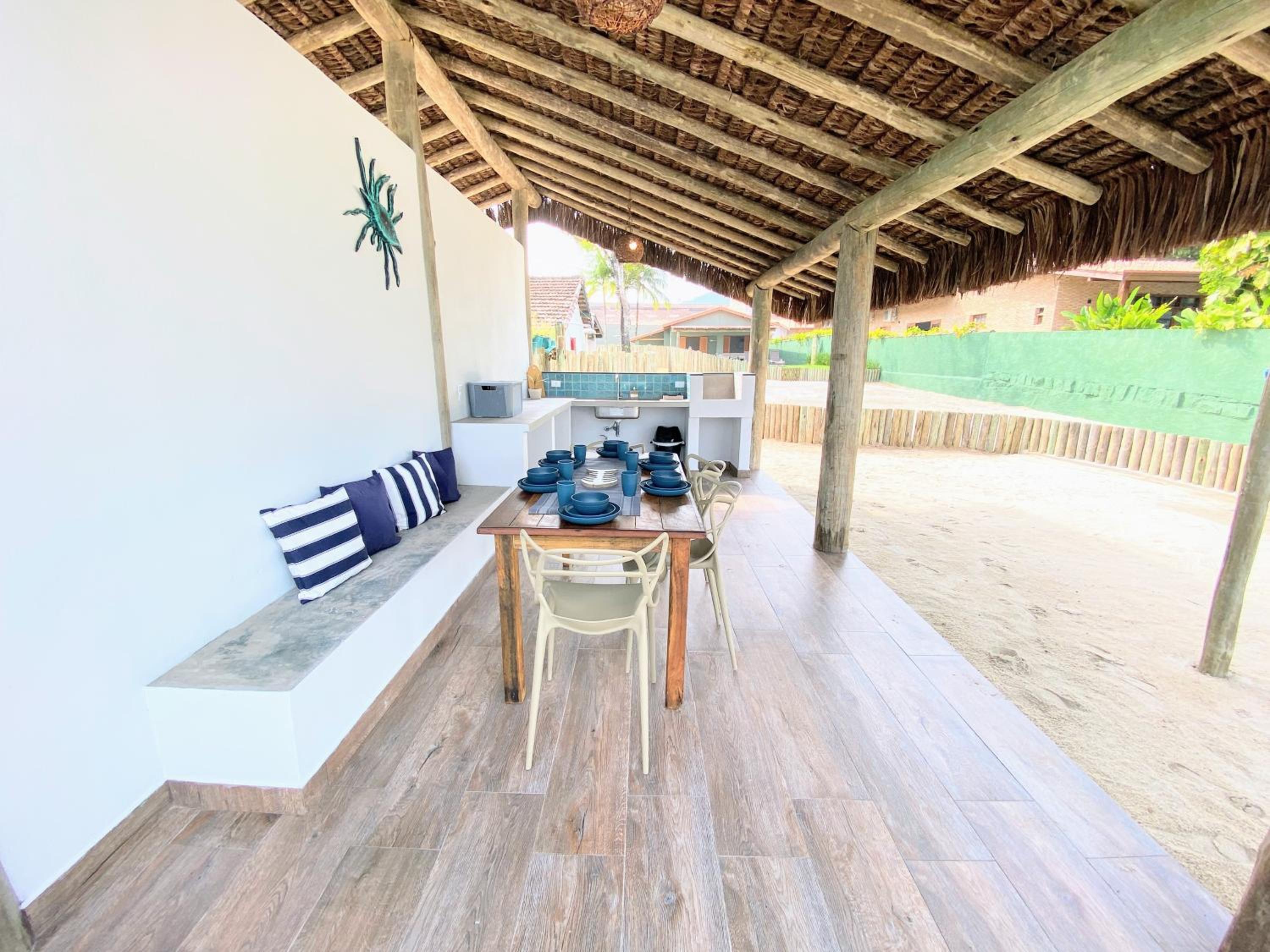 Residencial Vilar Mar PÉ NA AREIA Casa Azul