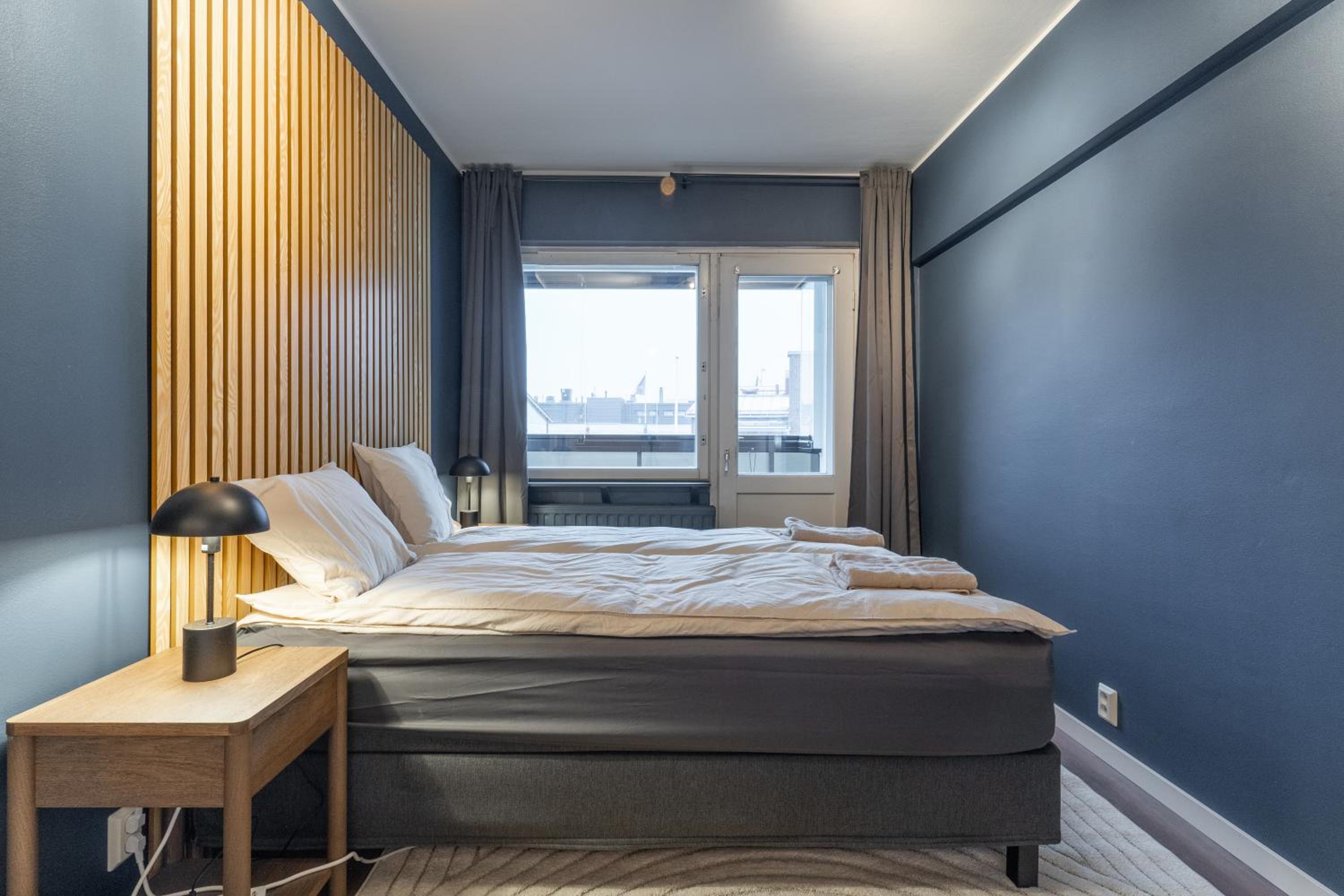 CityCenter Family apartment, three bedrooms up to 8 people, free parking and Wifi