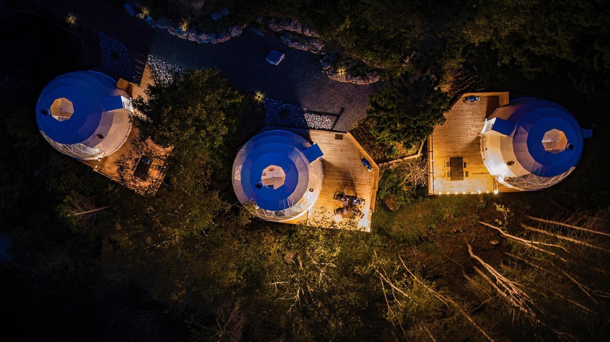 Domes Rocher Percé at Domaine Renard