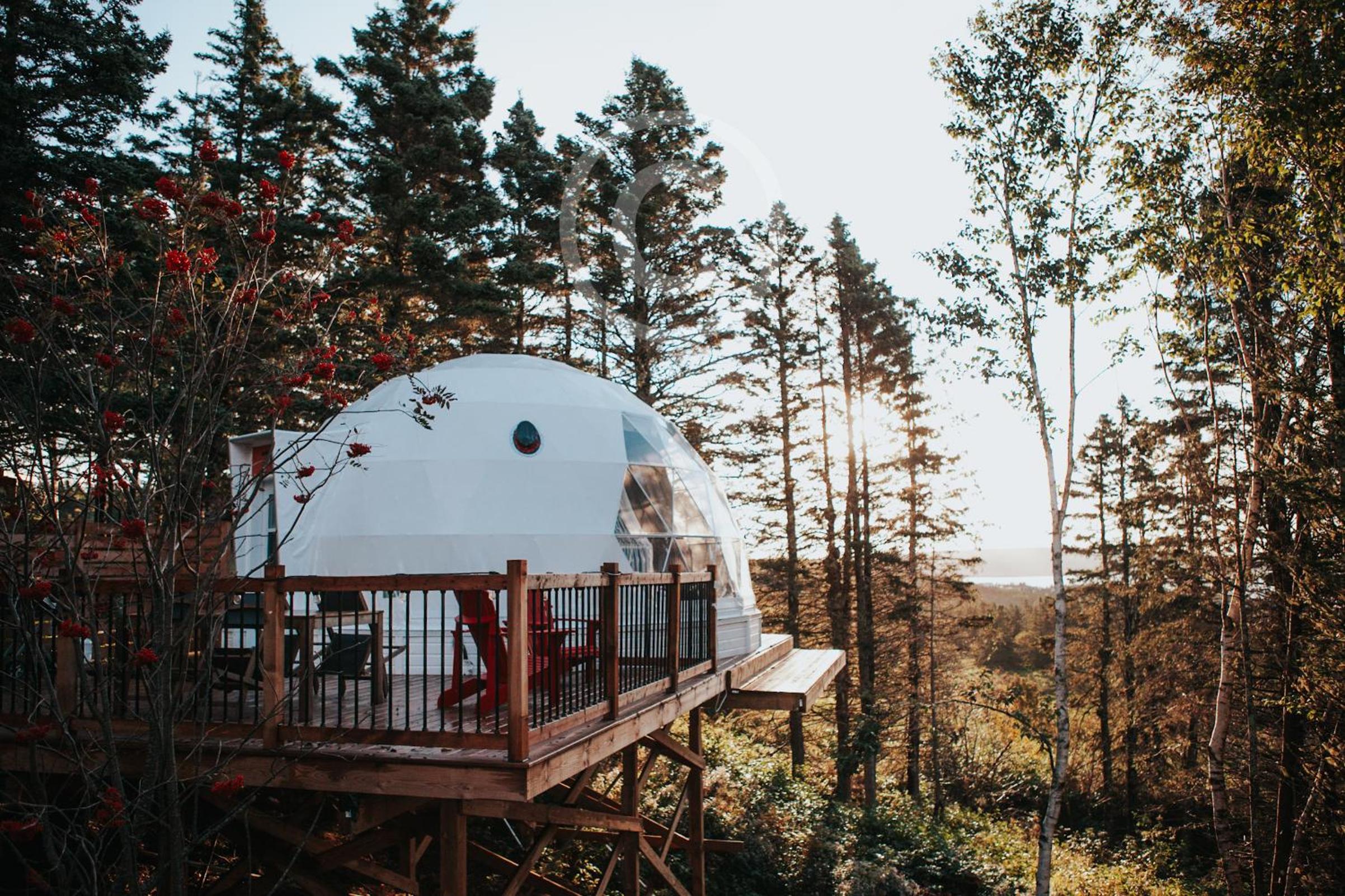Domes Rocher Percé at Domaine Renard