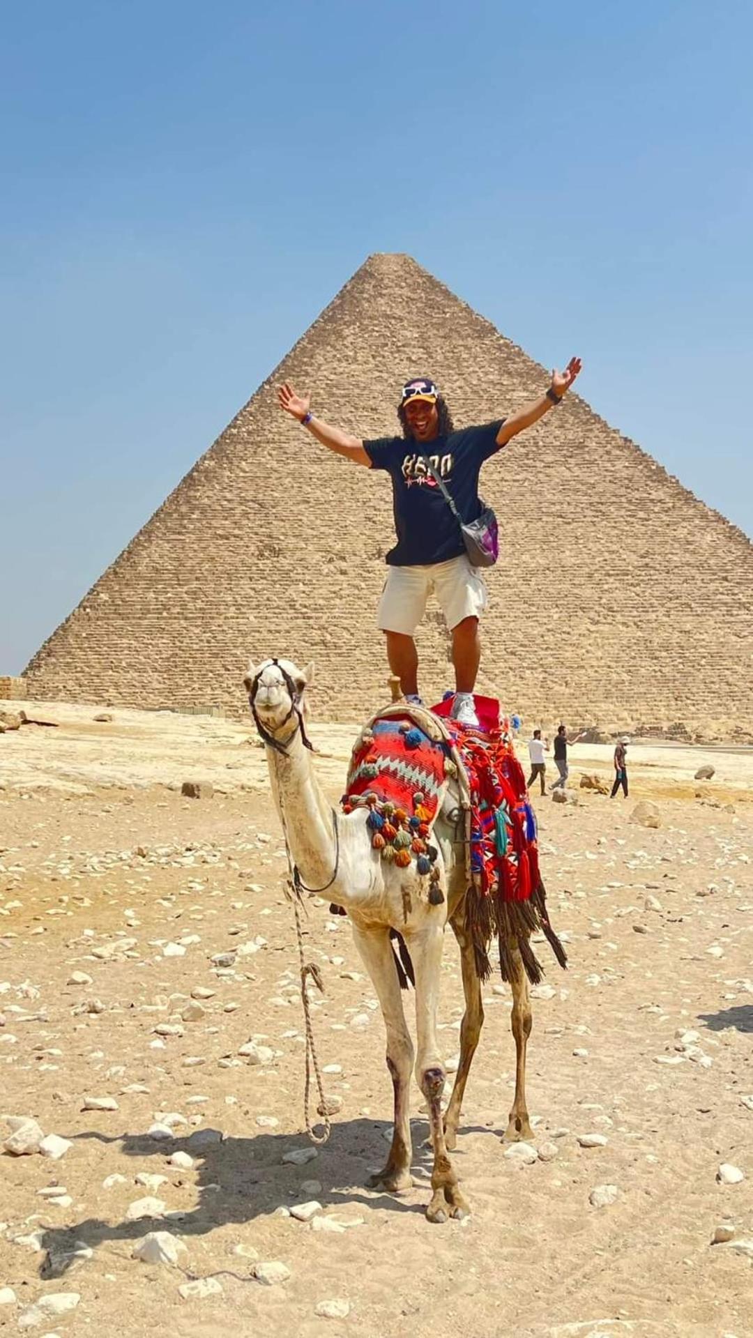 Sol Pyramids Rooftop View Giza