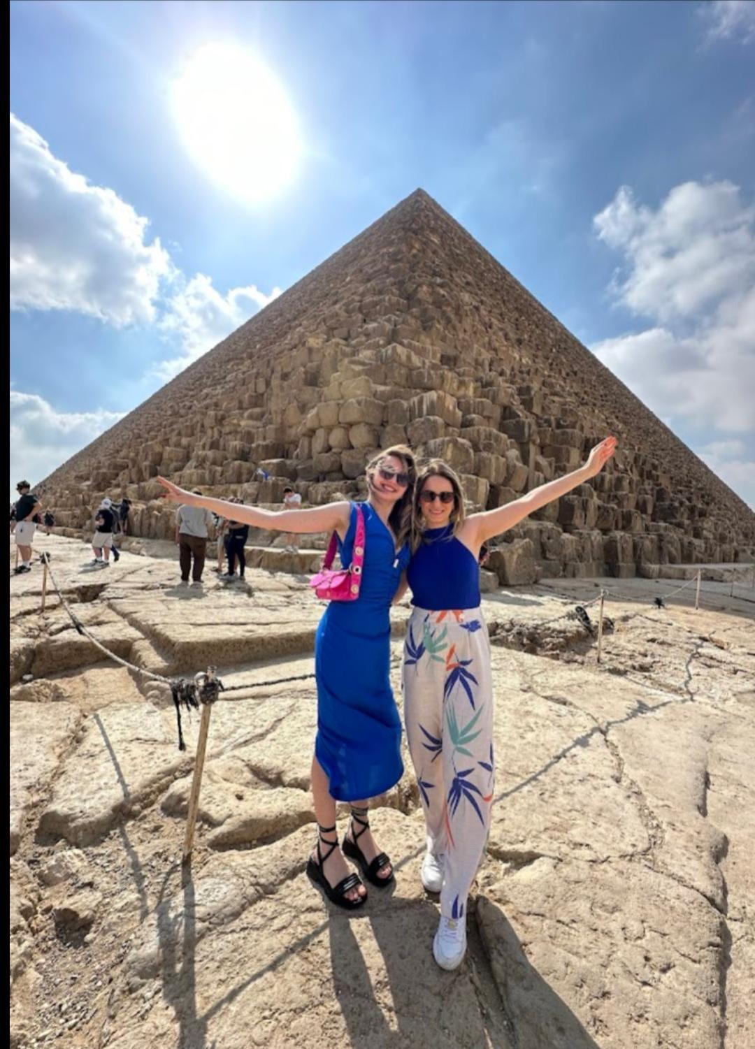 Sol Pyramids Rooftop View Giza