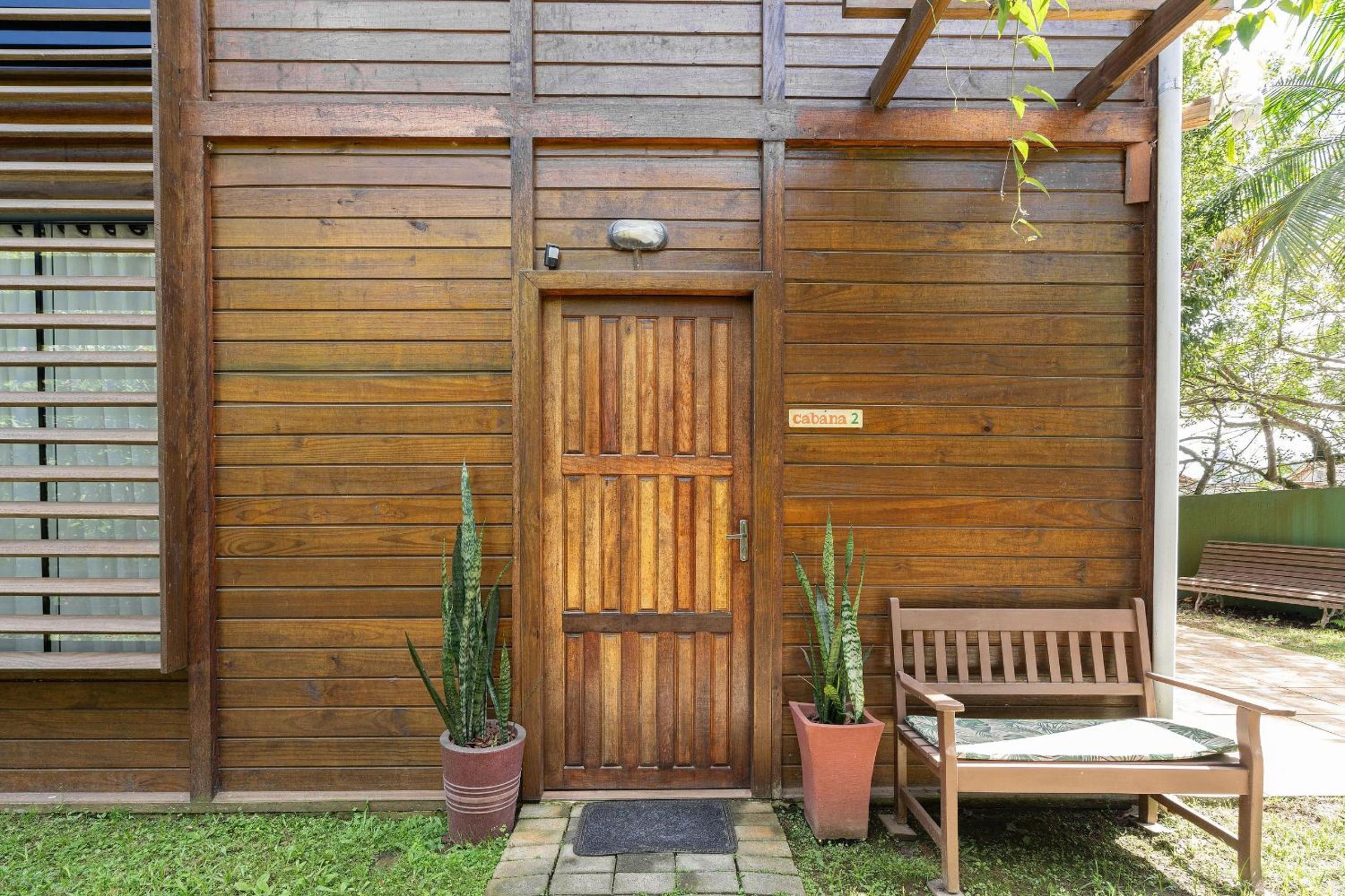 Apê Cabana com banheira hidro casal, ar condicionado