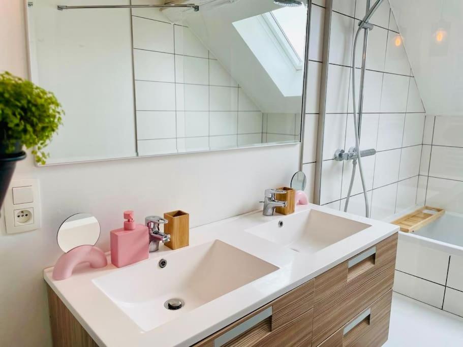 Beautiful 2 bedroom duplex in le Châtelain