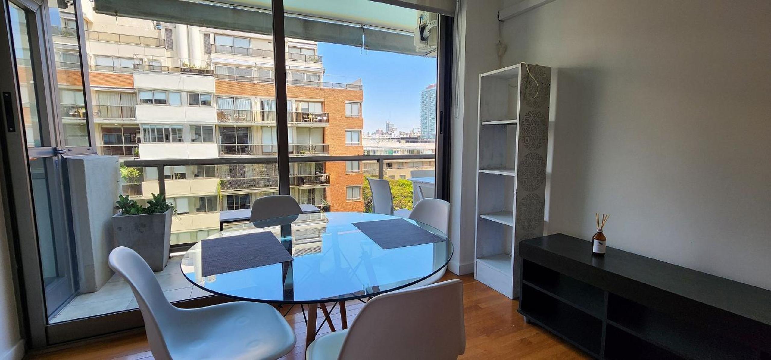 Departamento 1BR Terraza Pool and Garden View al lado del HotelMadero