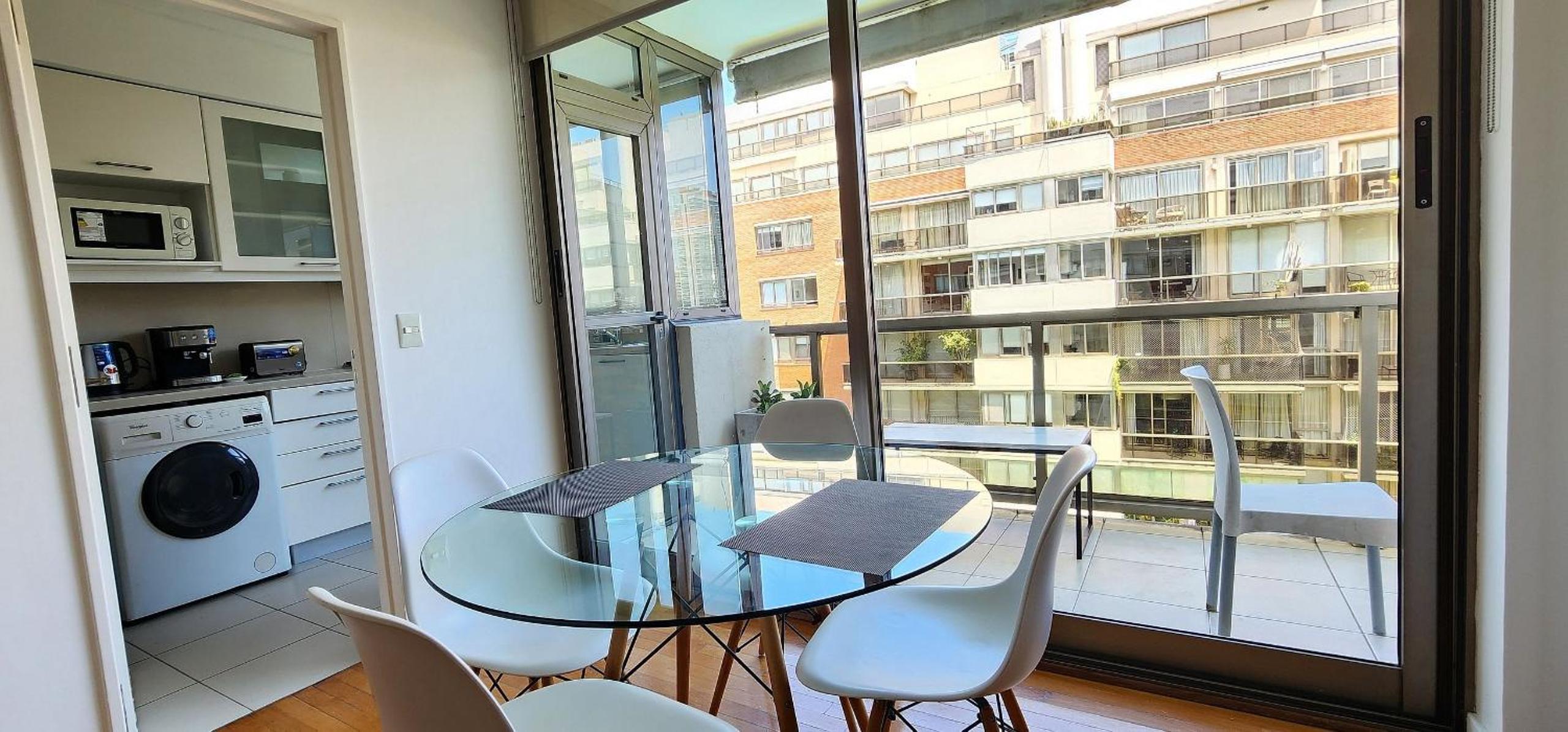 Departamento 1BR Terraza Pool and Garden View al lado del HotelMadero