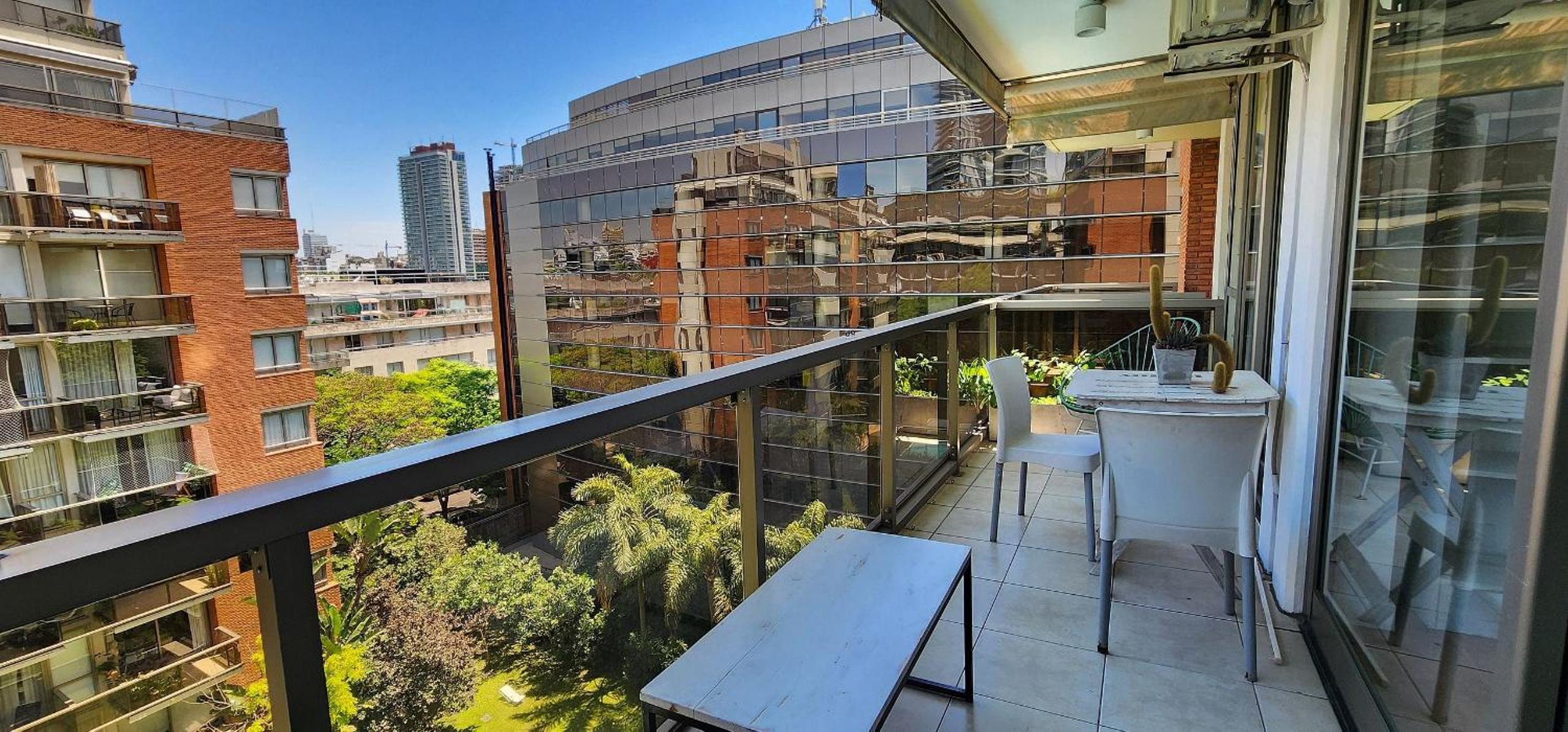 Departamento 1BR Terraza Pool and Garden View al lado del HotelMadero