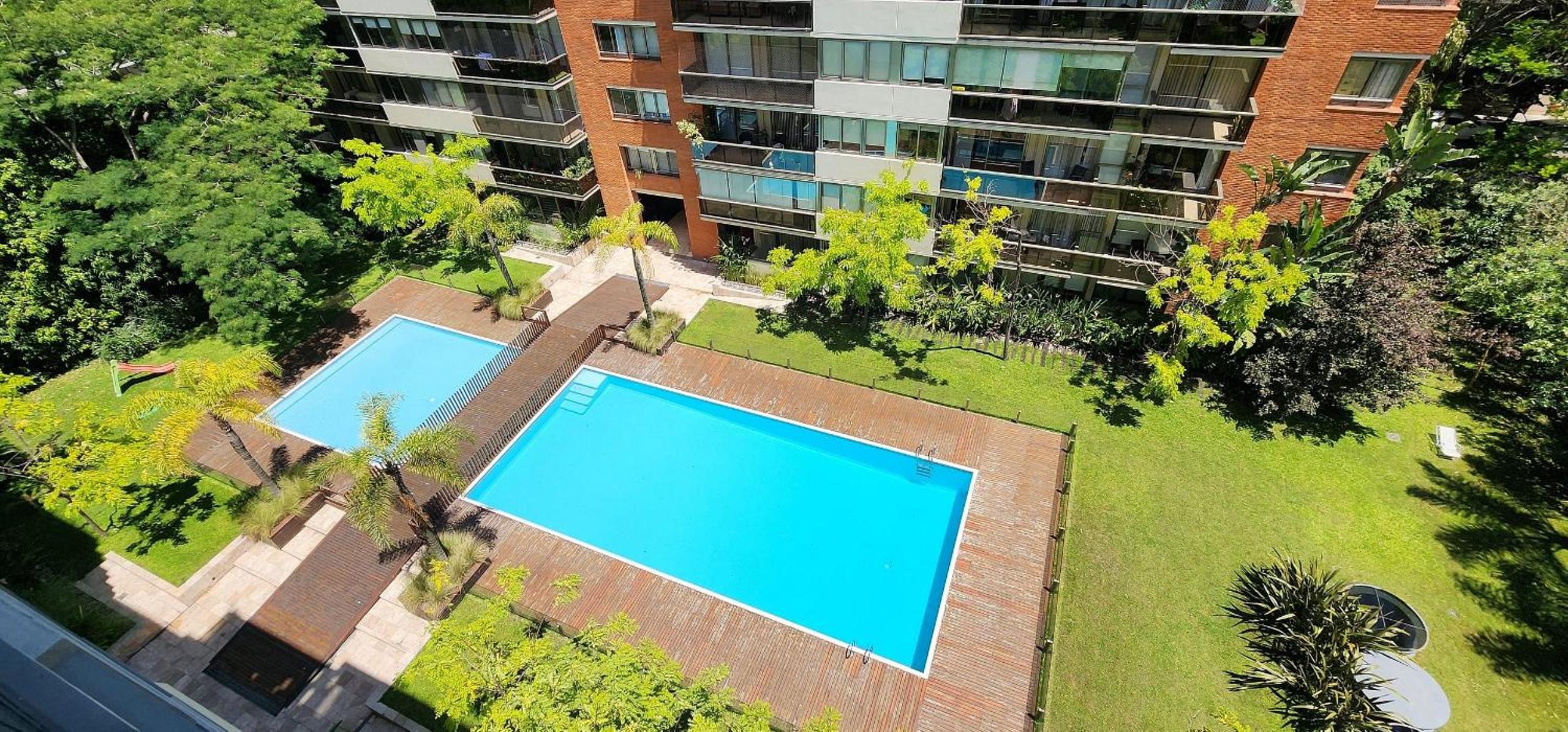 Departamento 1BR Terraza Pool and Garden View al lado del HotelMadero