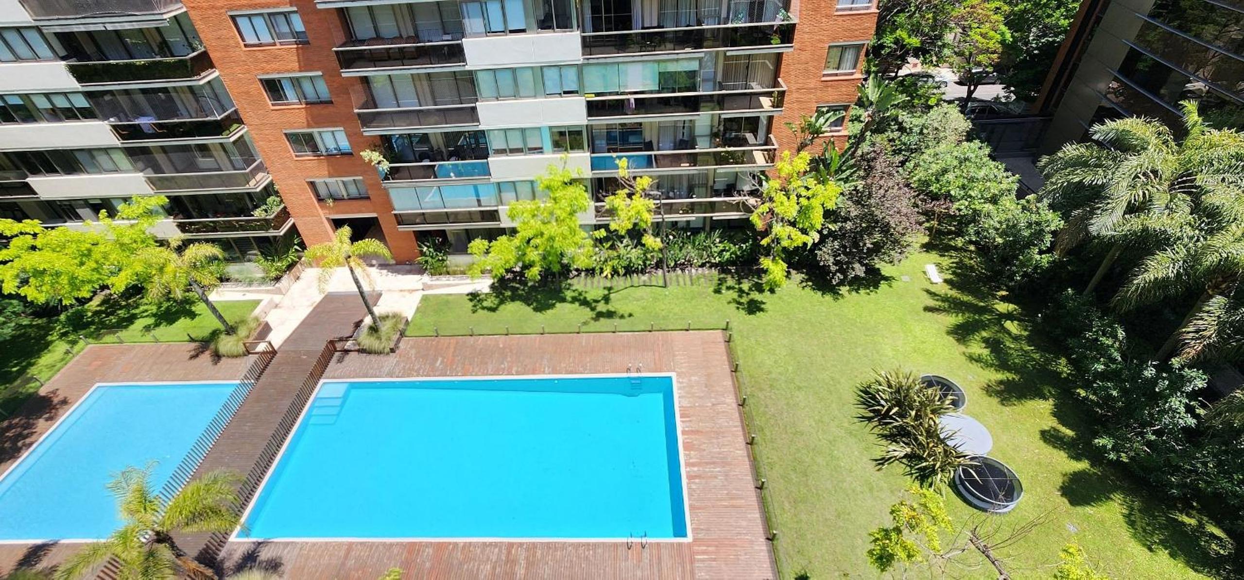 Departamento 1BR Terraza Pool and Garden View al lado del HotelMadero