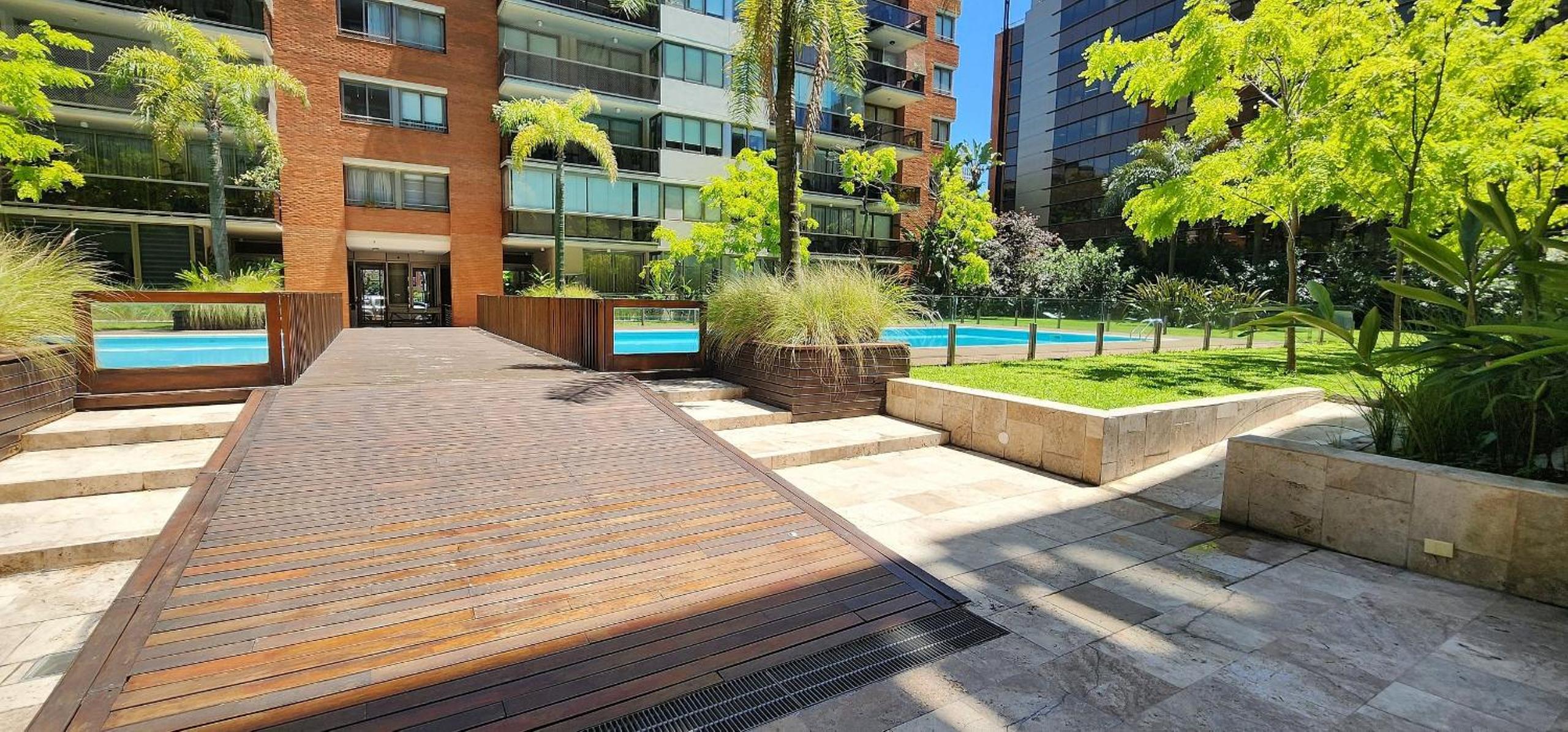 Departamento 1BR Terraza Pool and Garden View al lado del HotelMadero
