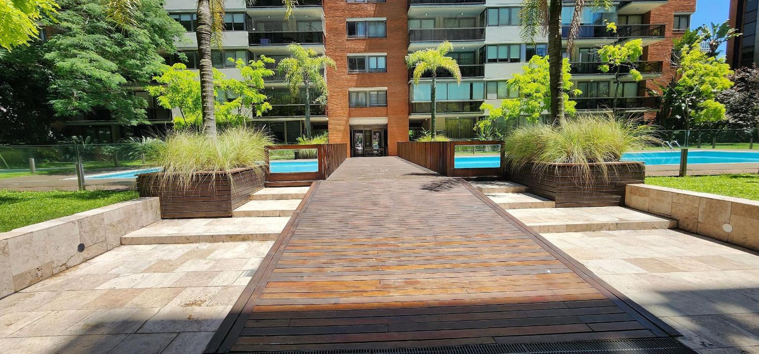 Departamento 1BR Terraza Pool and Garden View al lado del HotelMadero