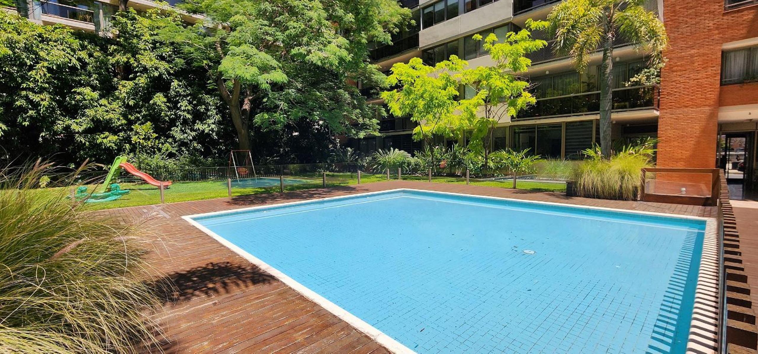 Departamento 1BR Terraza Pool and Garden View al lado del HotelMadero