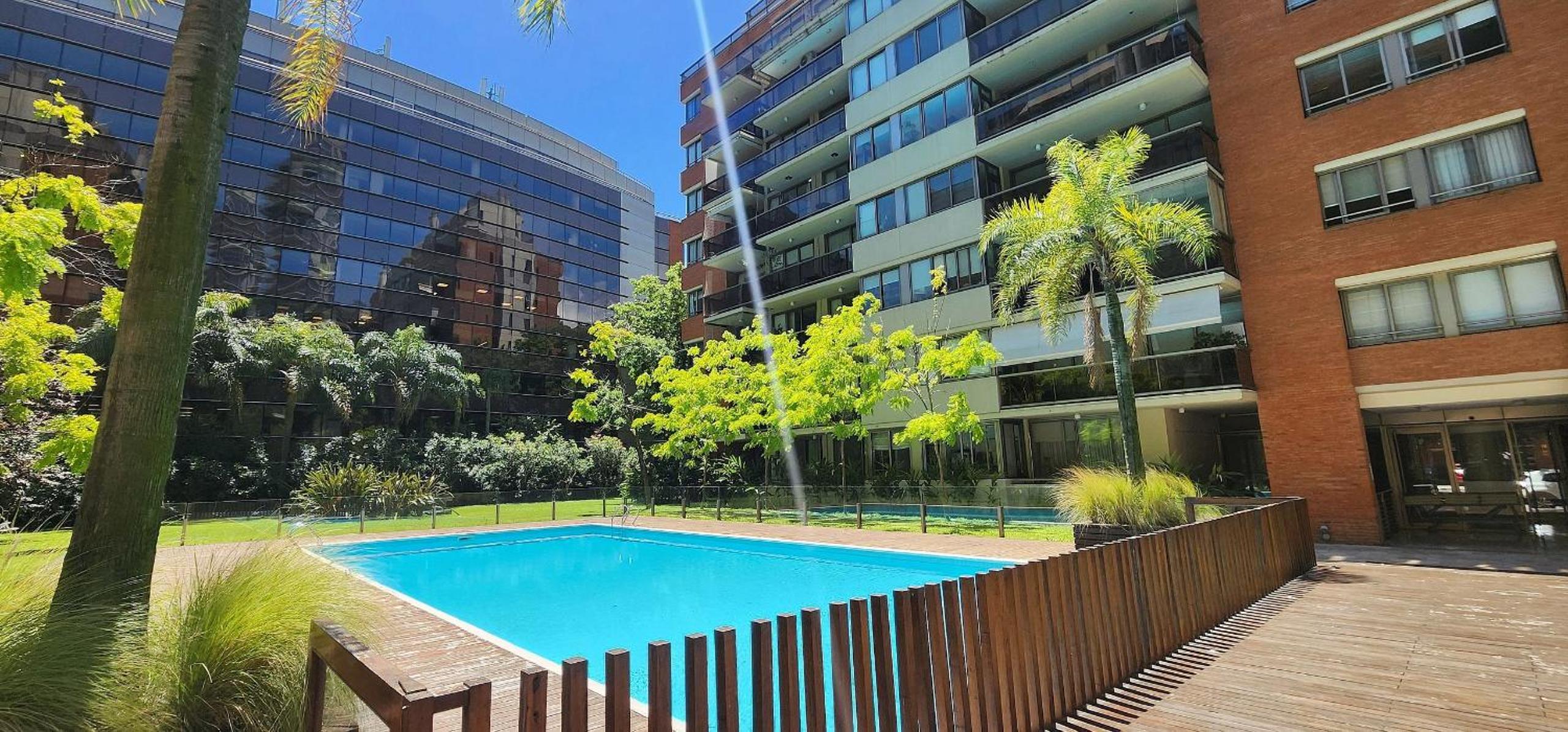 Departamento 1BR Terraza Pool and Garden View al lado del HotelMadero