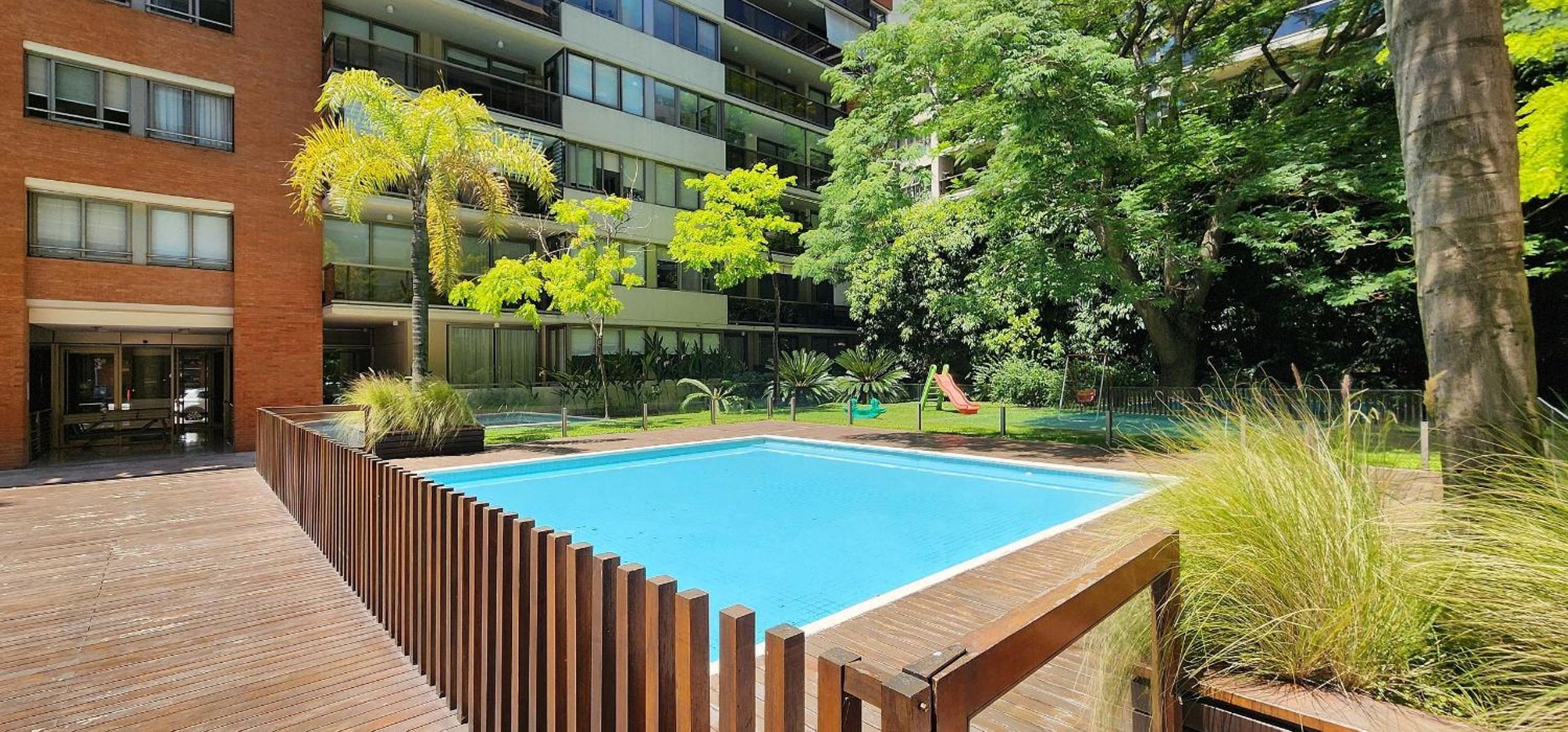 Departamento 1BR Terraza Pool and Garden View al lado del HotelMadero