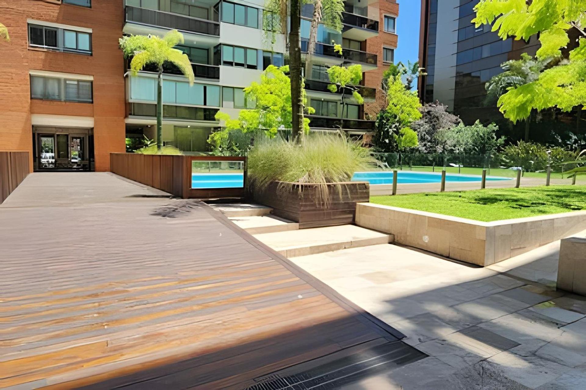 Departamento 1BR Terraza Pool and Garden View al lado del HotelMadero
