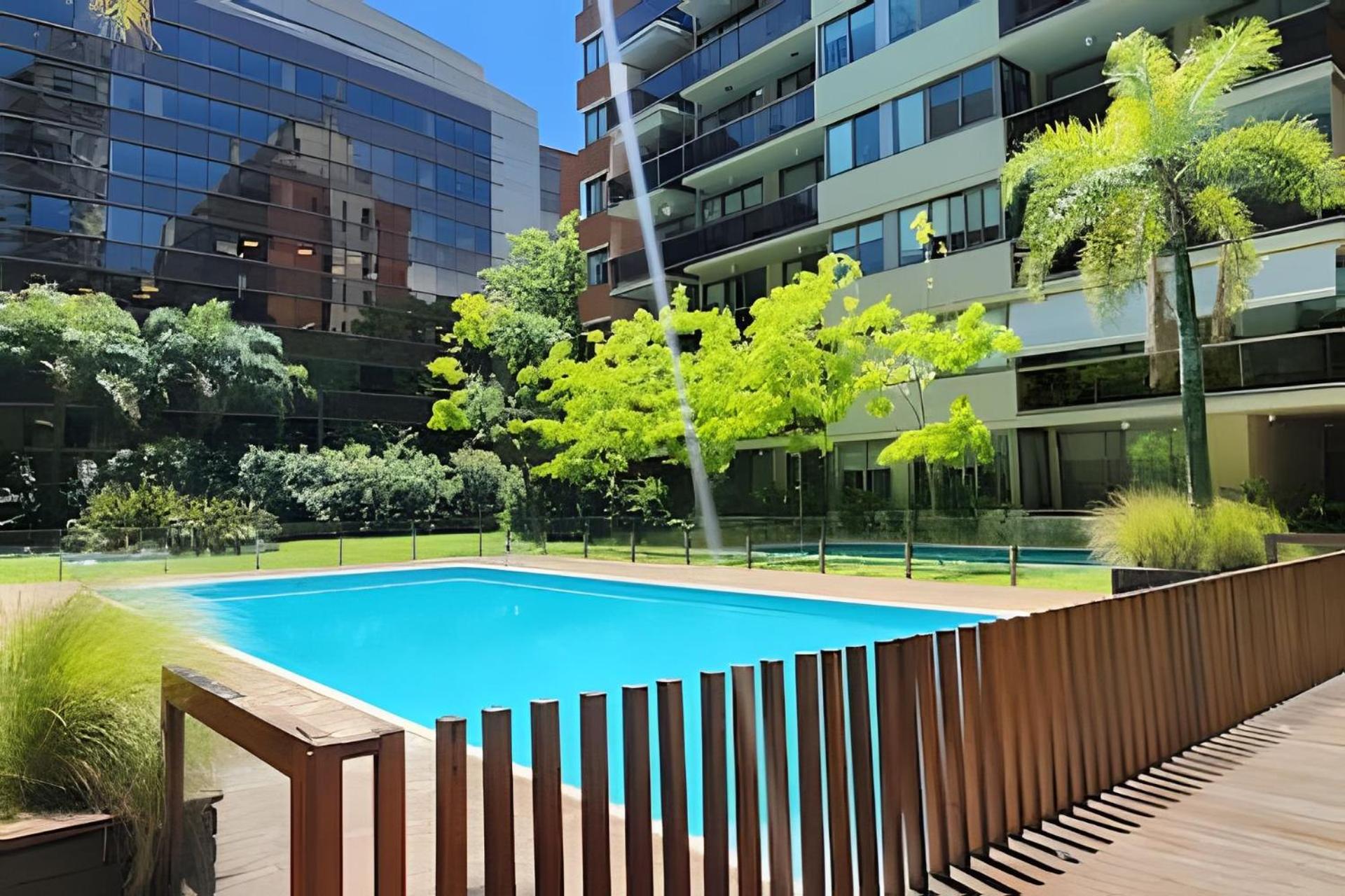 Departamento 1BR Terraza Pool and Garden View al lado del HotelMadero