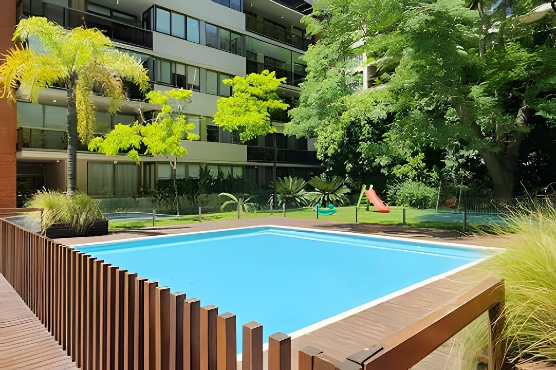 Departamento 1BR Terraza Pool and Garden View al lado del HotelMadero