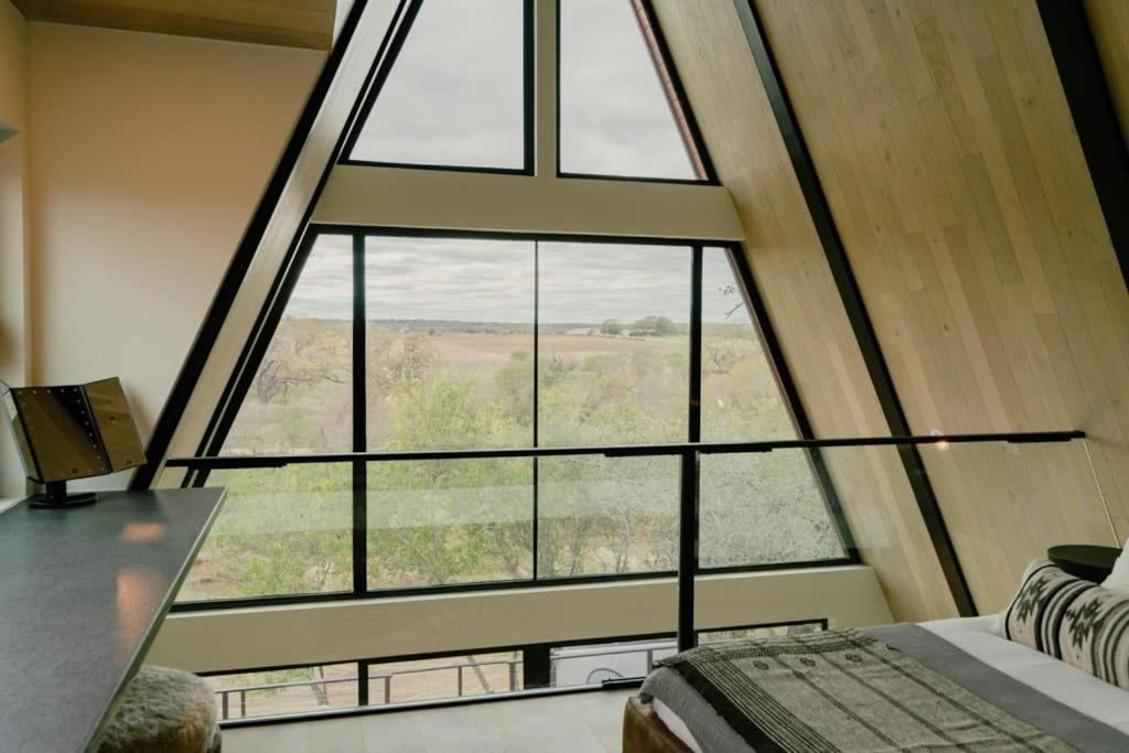 The Pedernales A-Frame view 2