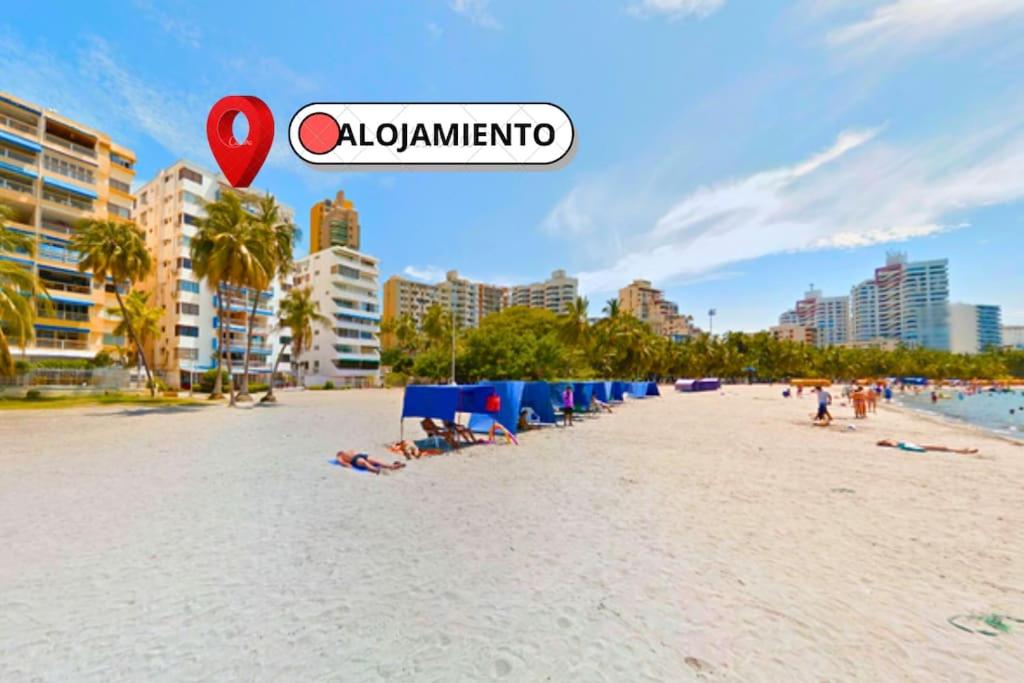Apartamento en Playa el Rodadero, a un Paso del Mar