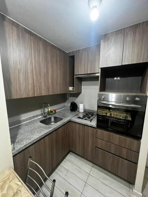 Departamento central en Santiago