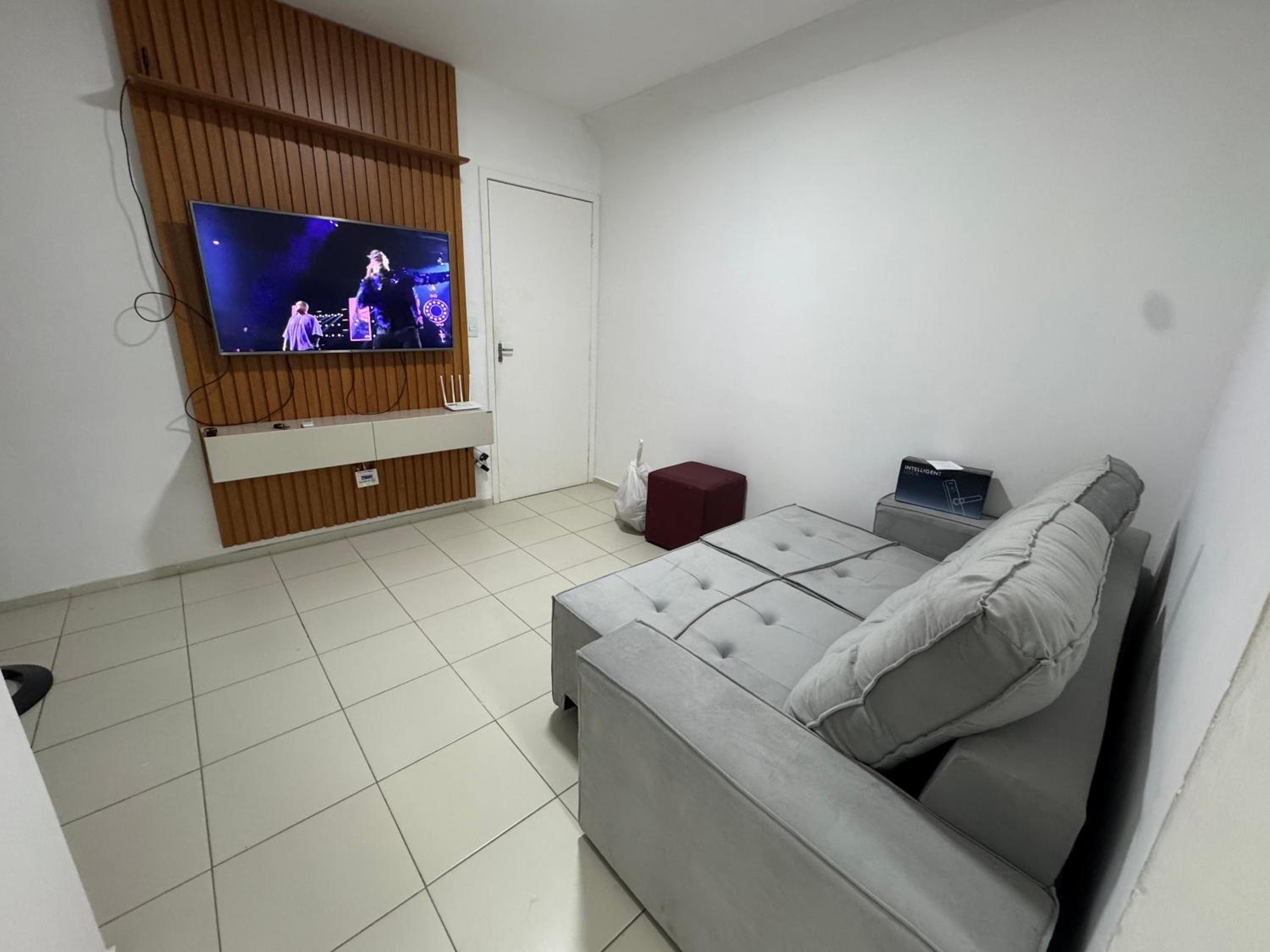 Apartamento com ar-condicionado