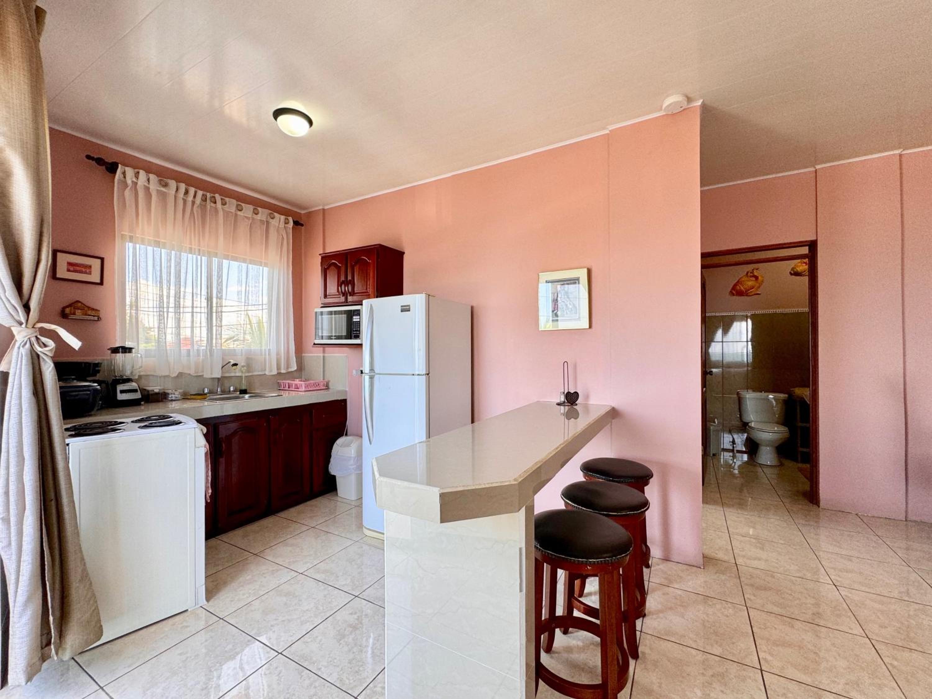 Apartamento con vista al mar en Limon en casa Flamingo