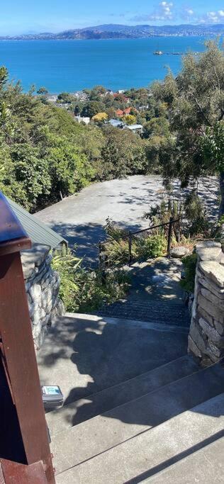Sea views from holiday home