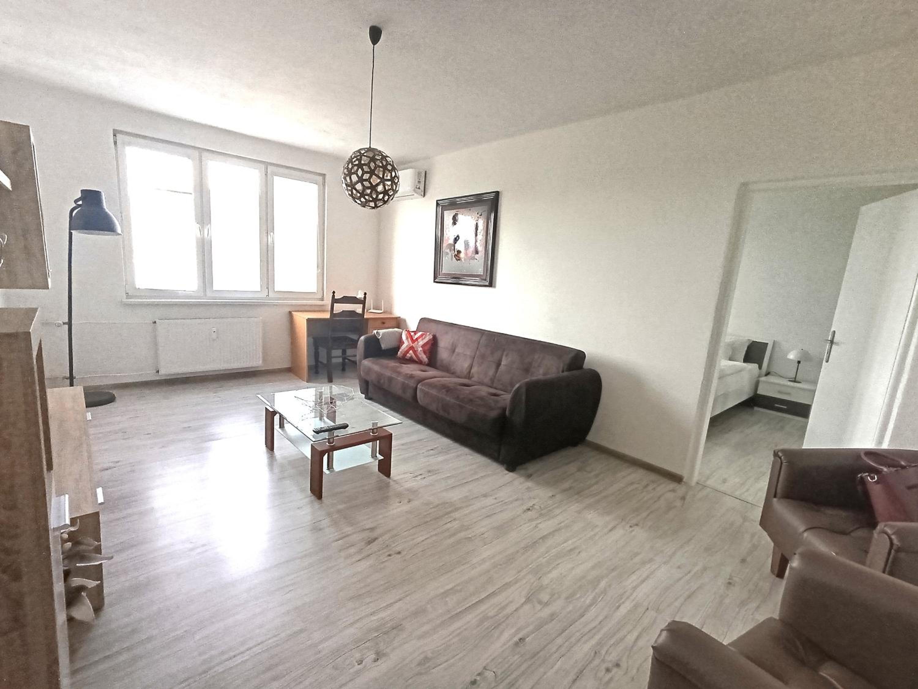 Spacious flat in wider centre of Nitra with balcony and free on-street parking