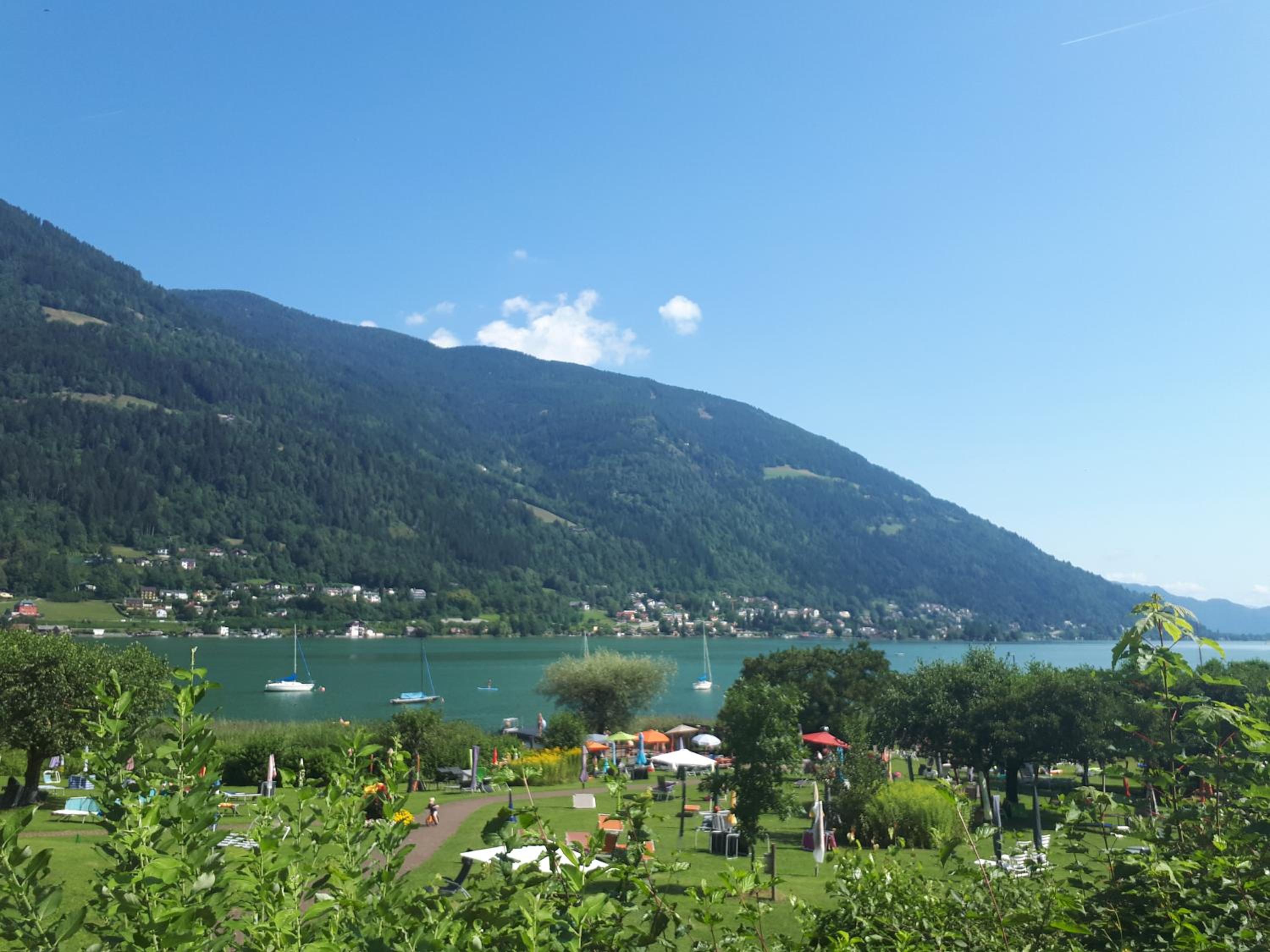 LB5 Seeappartement Haus Landskron mit direktem Seezugang am Ossiachersee