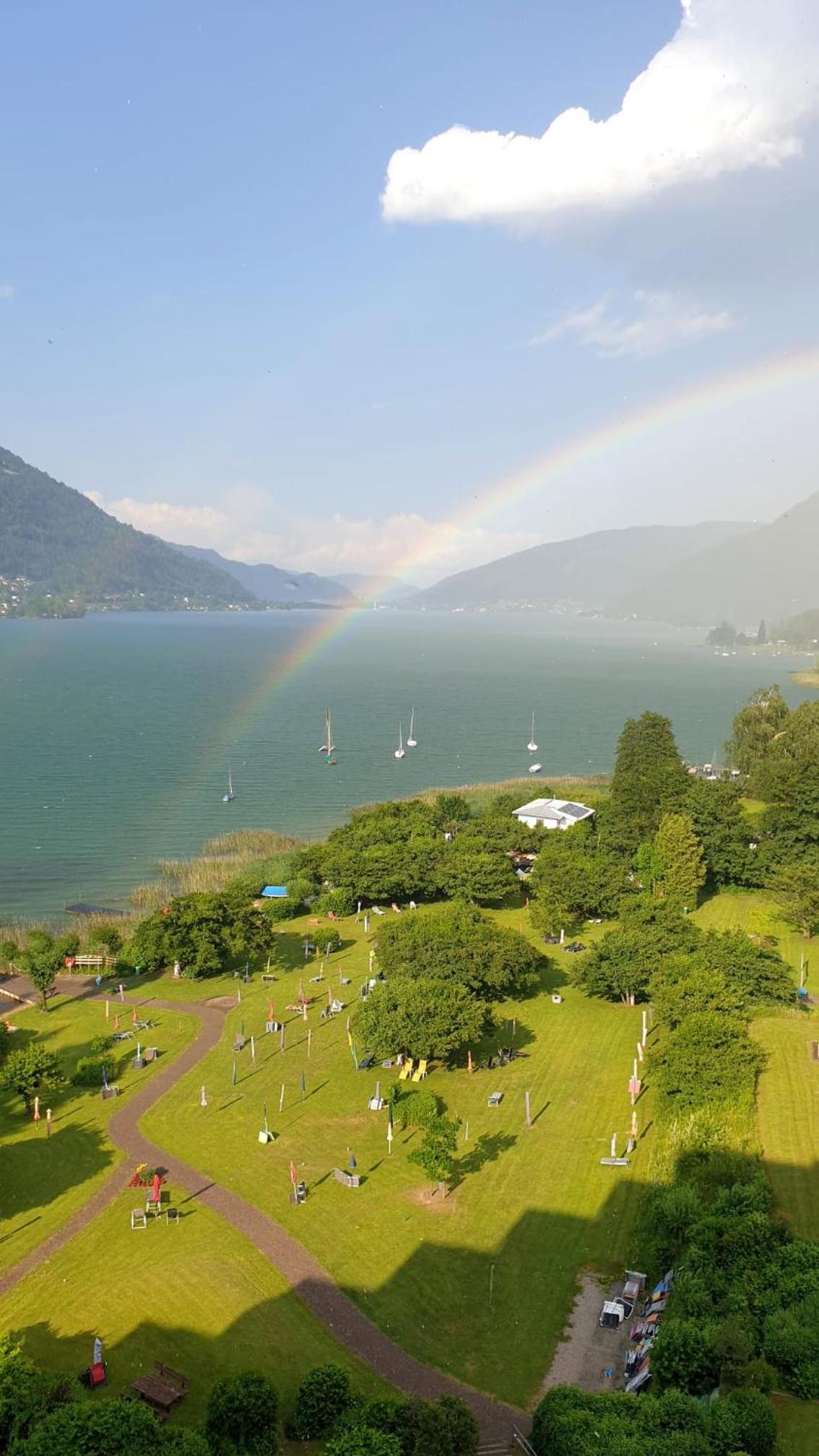 LB5 Seeappartement Haus Landskron mit direktem Seezugang am Ossiachersee