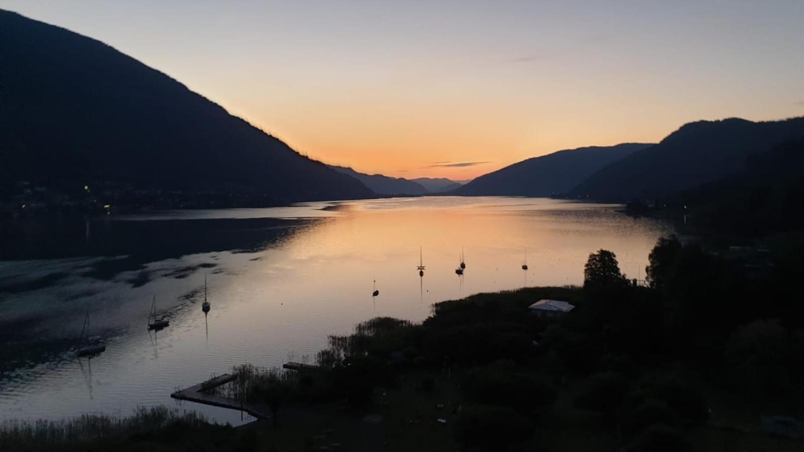 LB5 Seeappartement Haus Landskron mit direktem Seezugang am Ossiachersee
