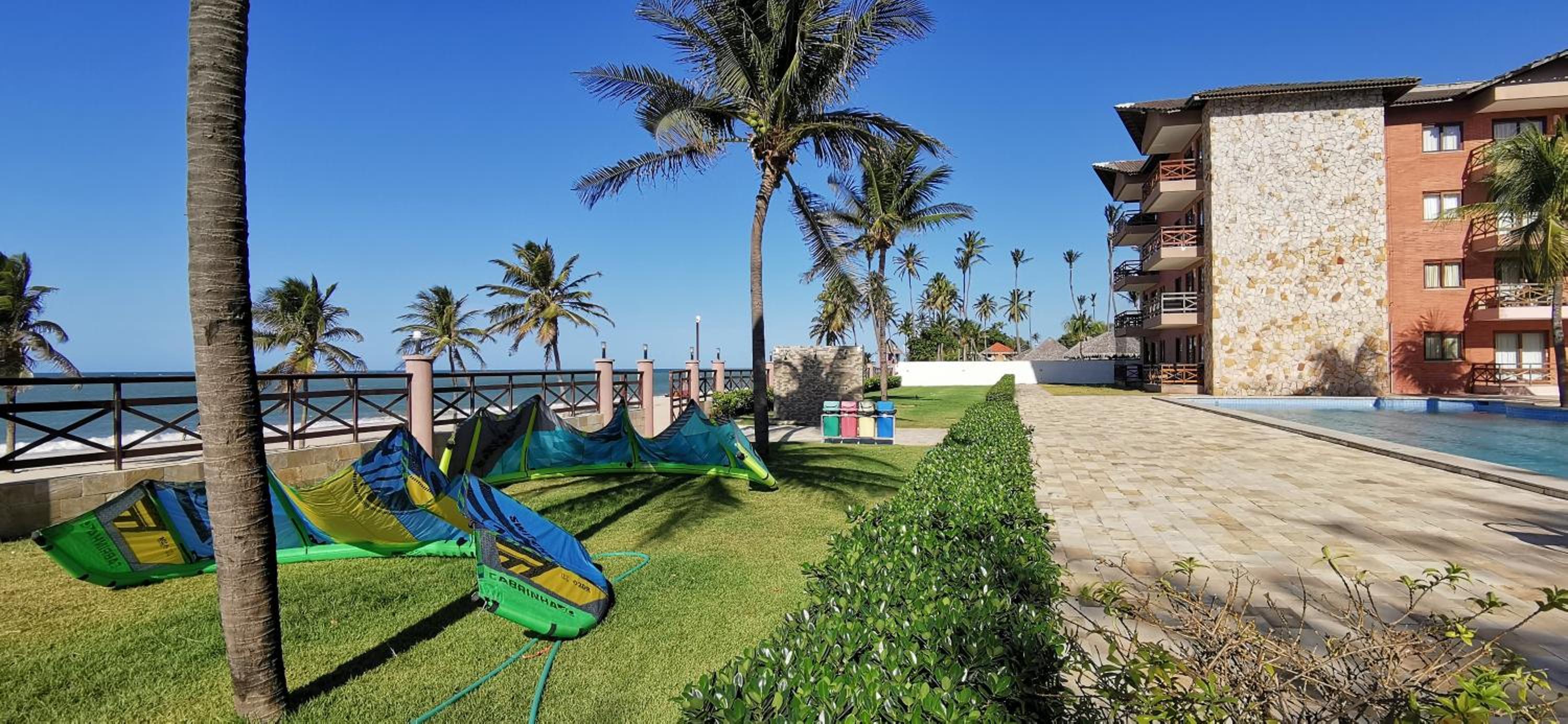 Blanco Beach Cumbuco, Apto 46m2 frente a mar