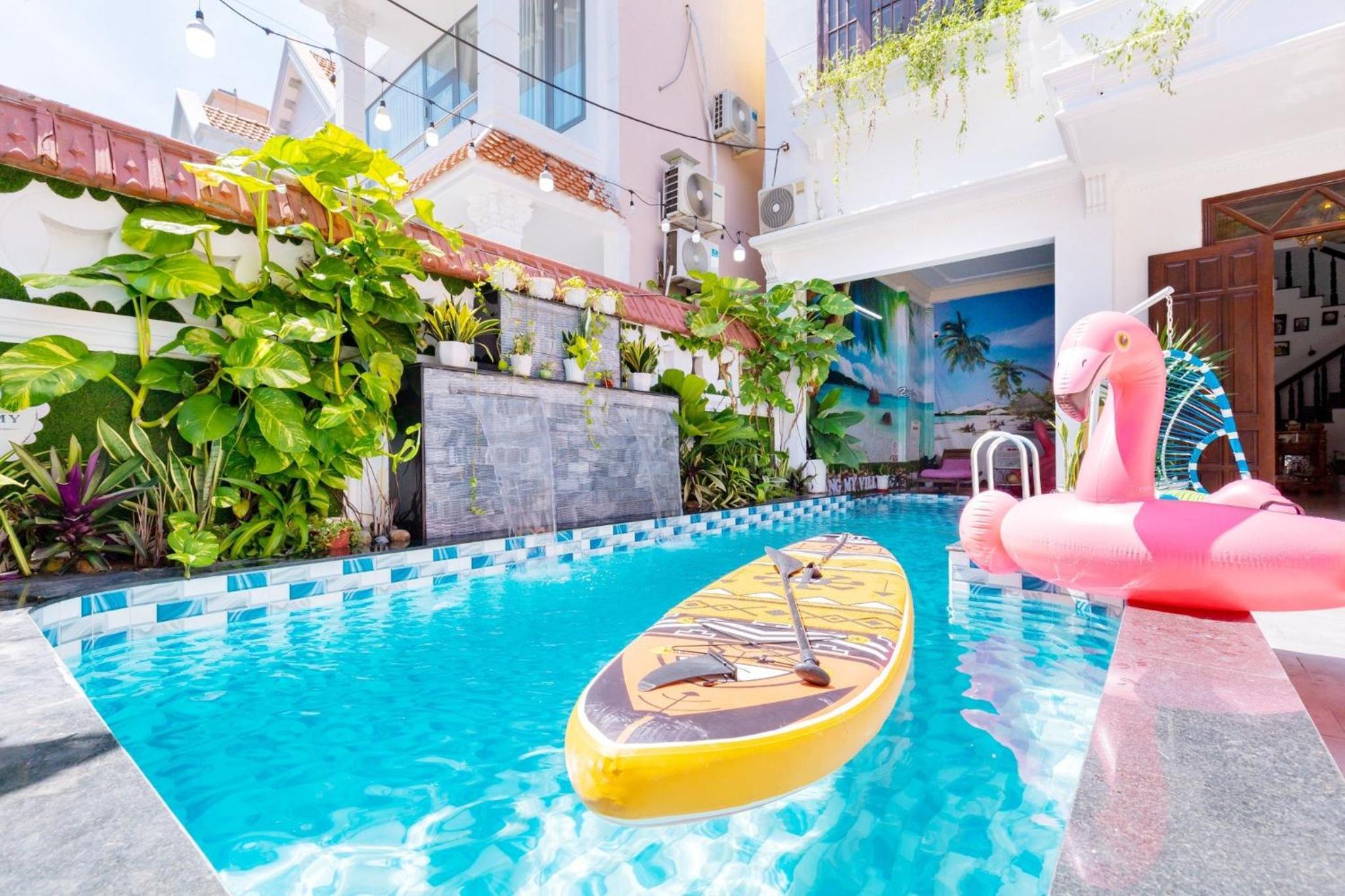 Biệt thự HOÀNG MY Hồ Bơi Bãi Sau Xanh Mát view 4