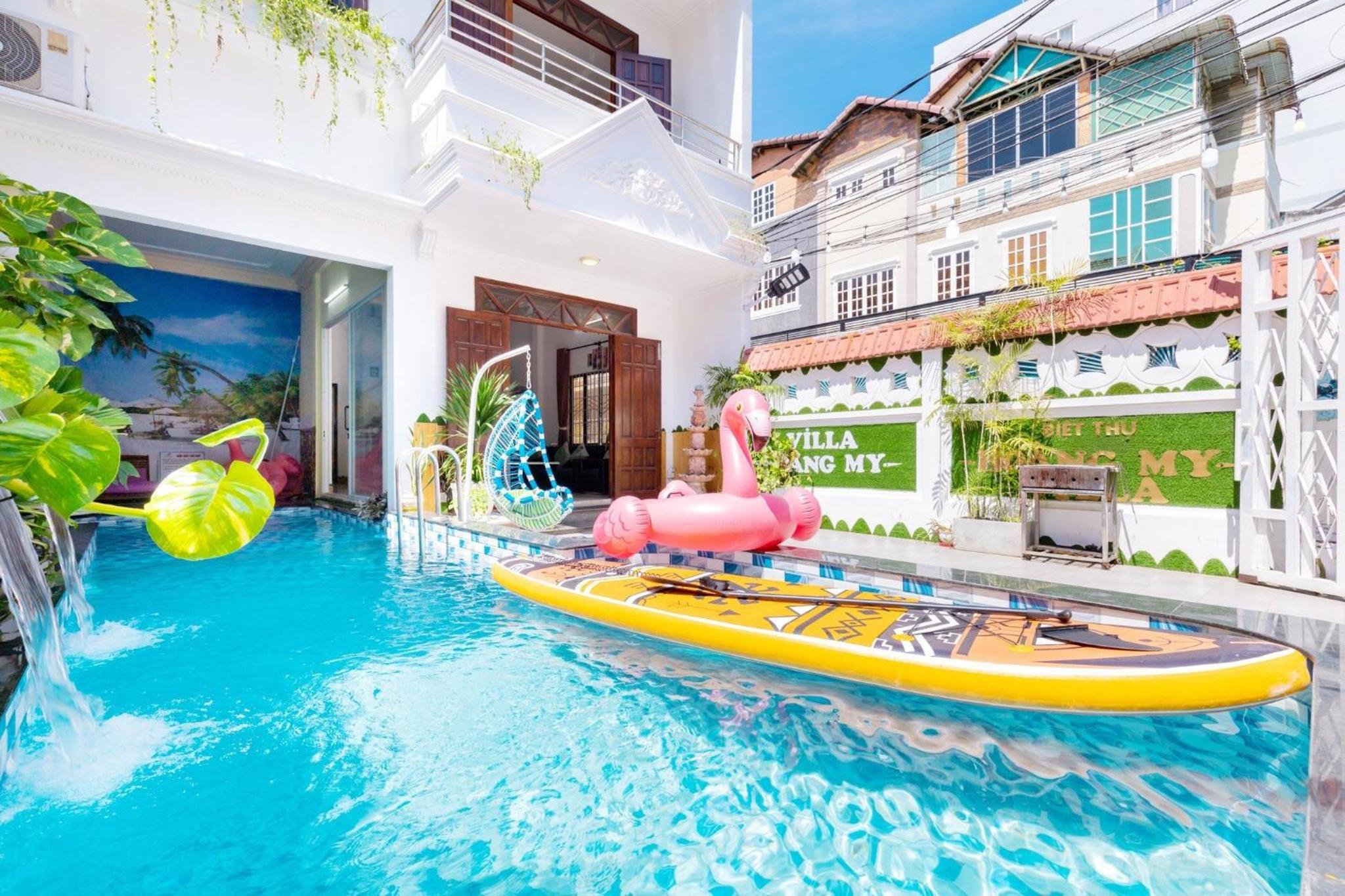 Biệt thự HOÀNG MY Hồ Bơi Bãi Sau Xanh Mát view 2